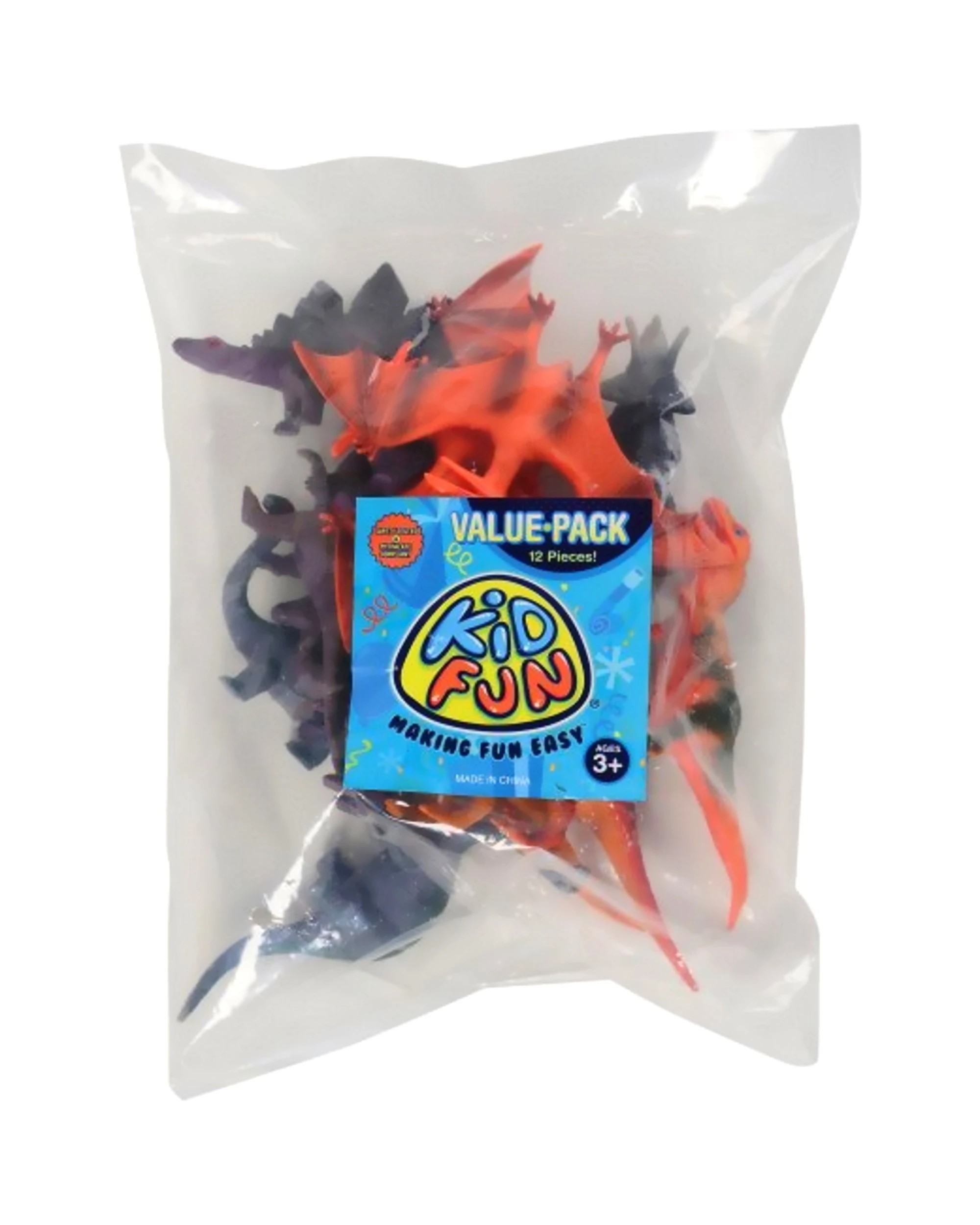 2 US Toy Wild Dinosaur Plastic Toys Pack of 12, 2 of 2