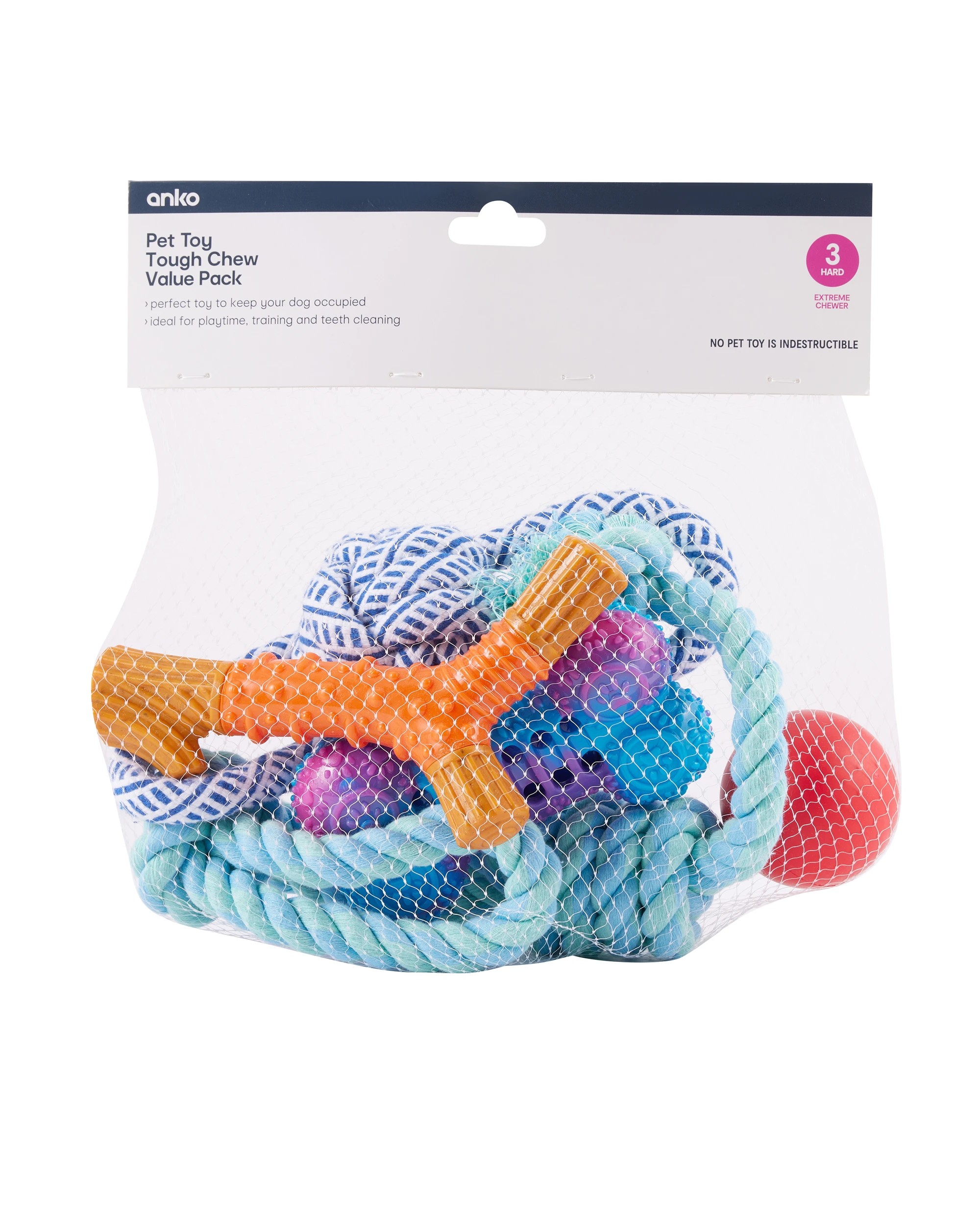 5 Pet Toy Tough Chew Value Pack, 5 of 5