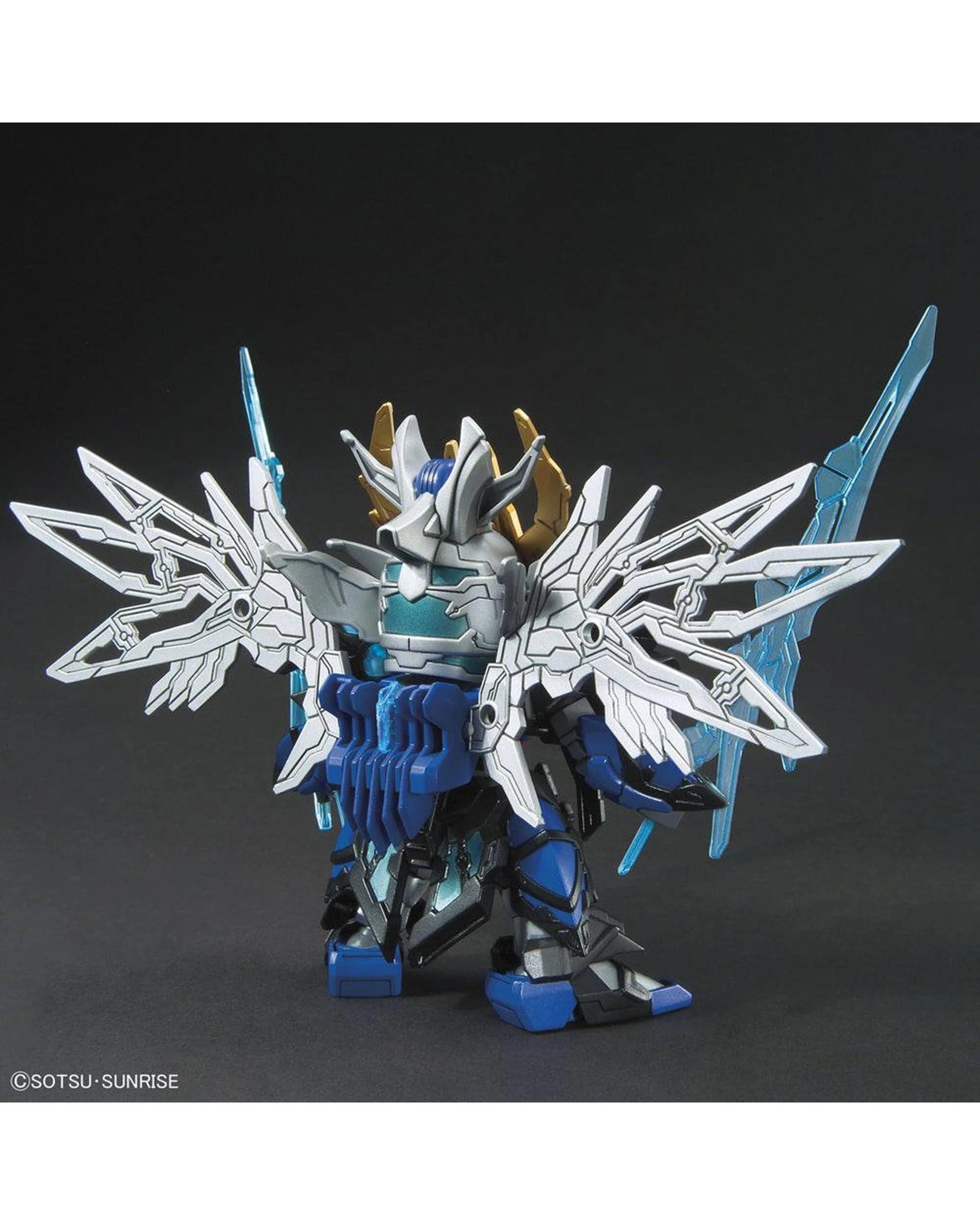 4 Bandai Gundam SD Sangoku Soketsuden Cao Cao Wing Gundam Model Kit, 4 of 7