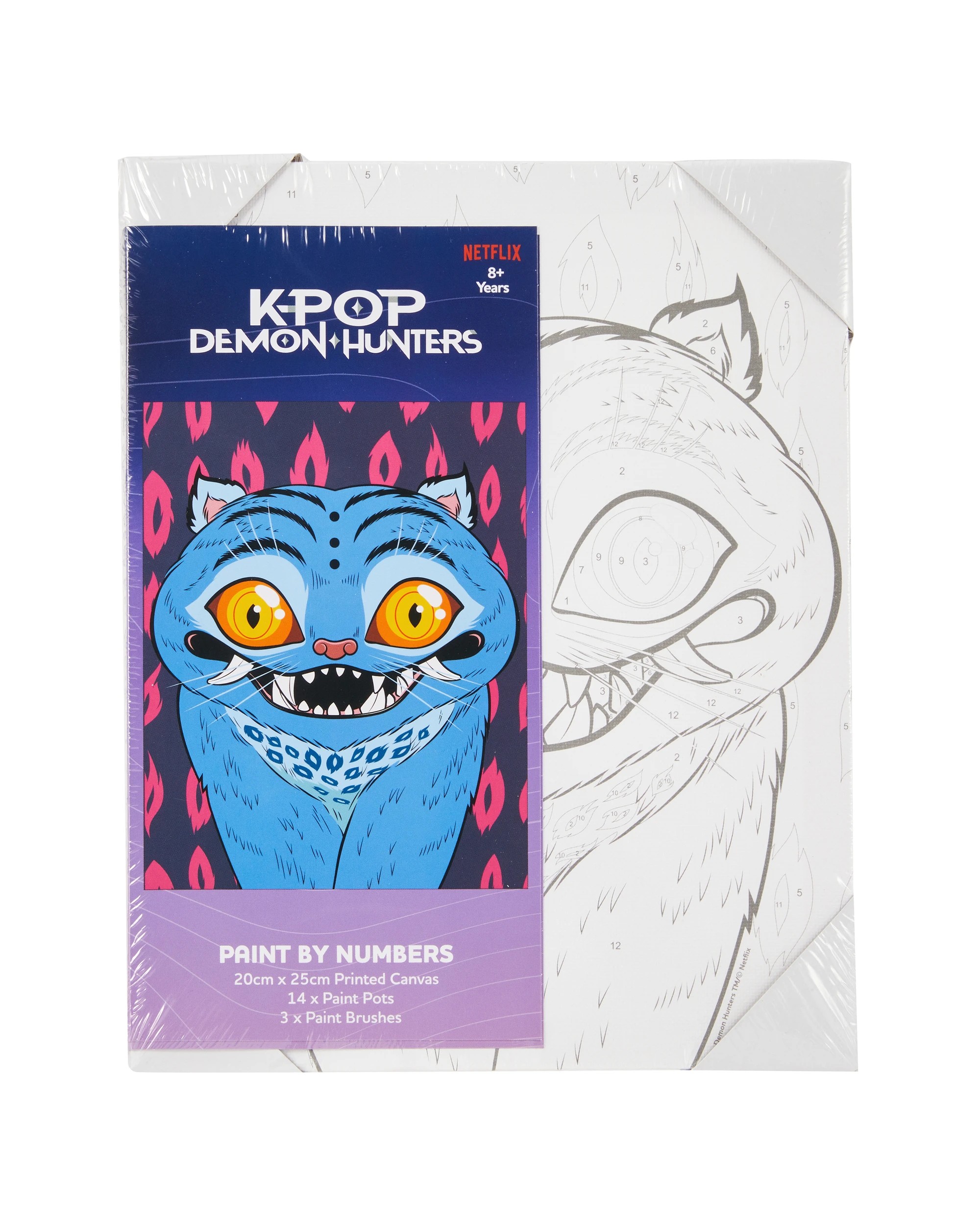 1 KPop Demon Hunters Paint by Numbers Kit - Derpy, 1 of 4