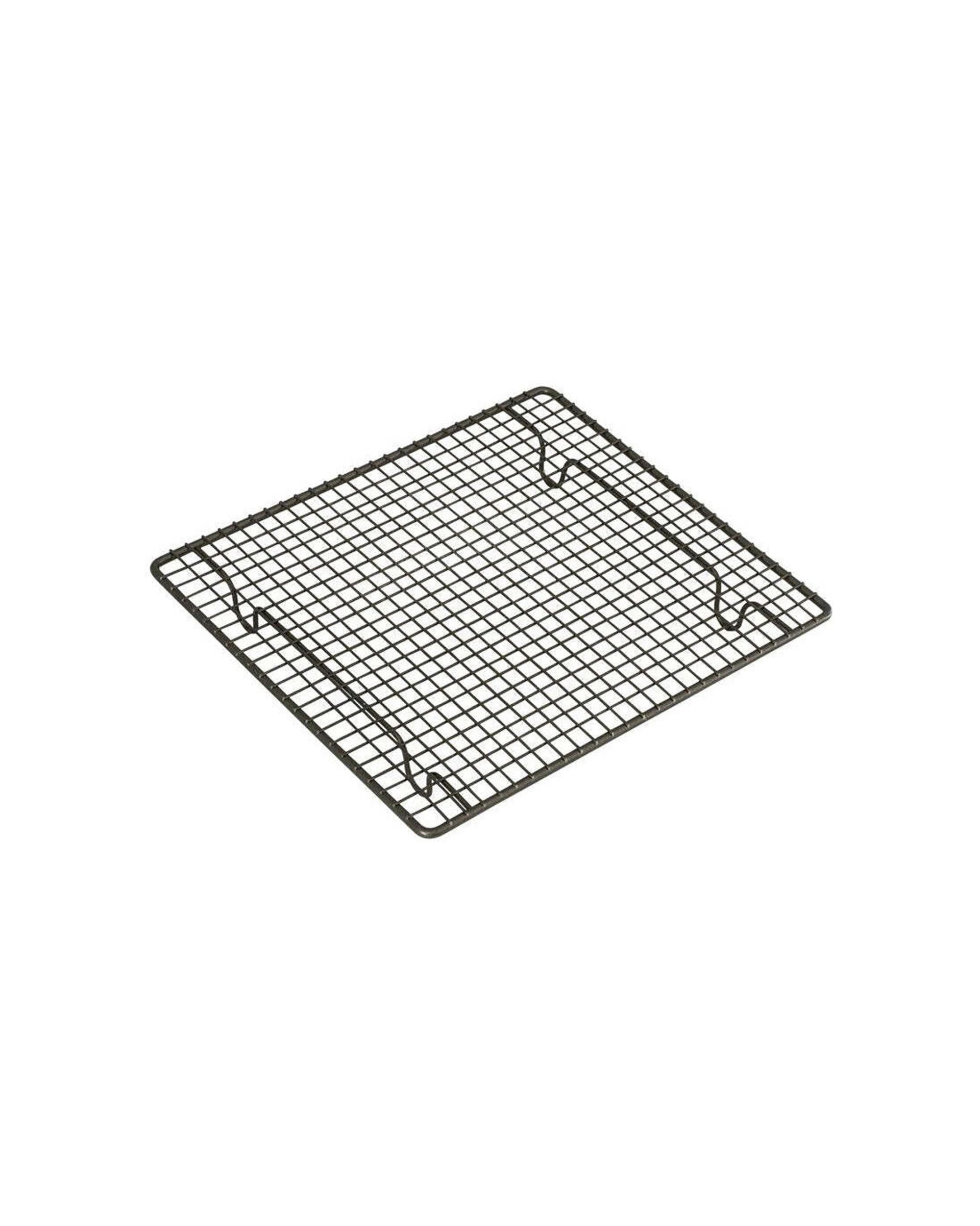 1 Bakemaster Carbon Steel Cooling Tray Rack Non-Stick Oven Safe Durable 25cm - Black, 1 of 1