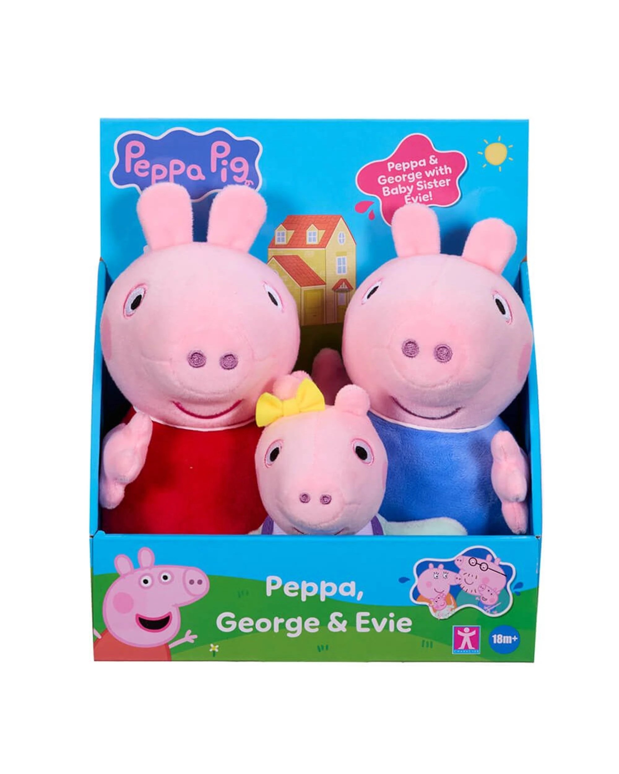 1 Peppa Pig Peppa, George and Evie Trio Pack, 1 of 6