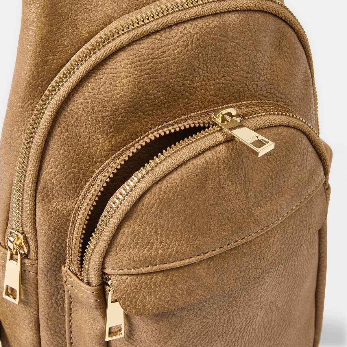 3 Sling Bag WASHED TAN, 3 of 6
