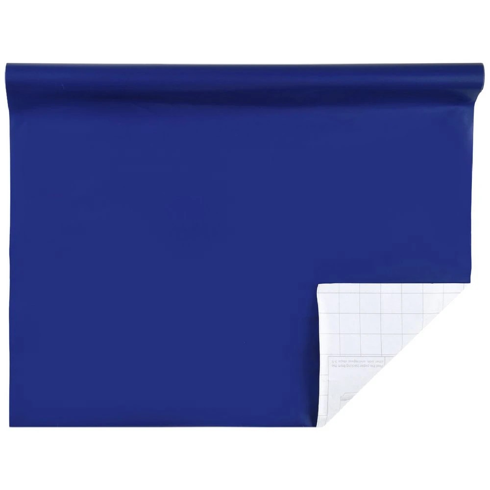 1 Studymate Book Cover Roll 1m x 450mm Navy Blue, 1 of 5