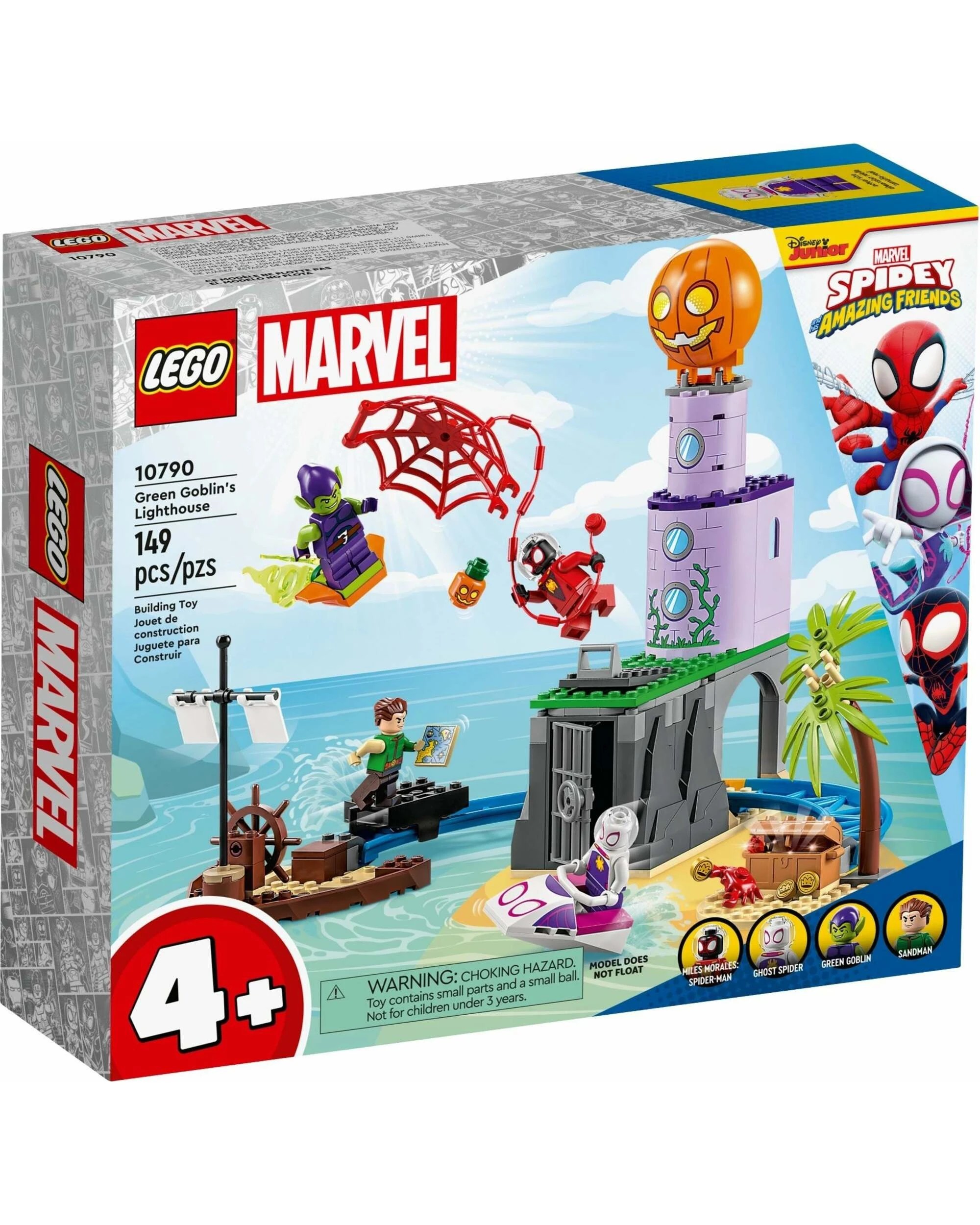 1 LEGO Marvel Series 10790 Team Spidey at Green Goblin's Lighthouse, 1 of 2