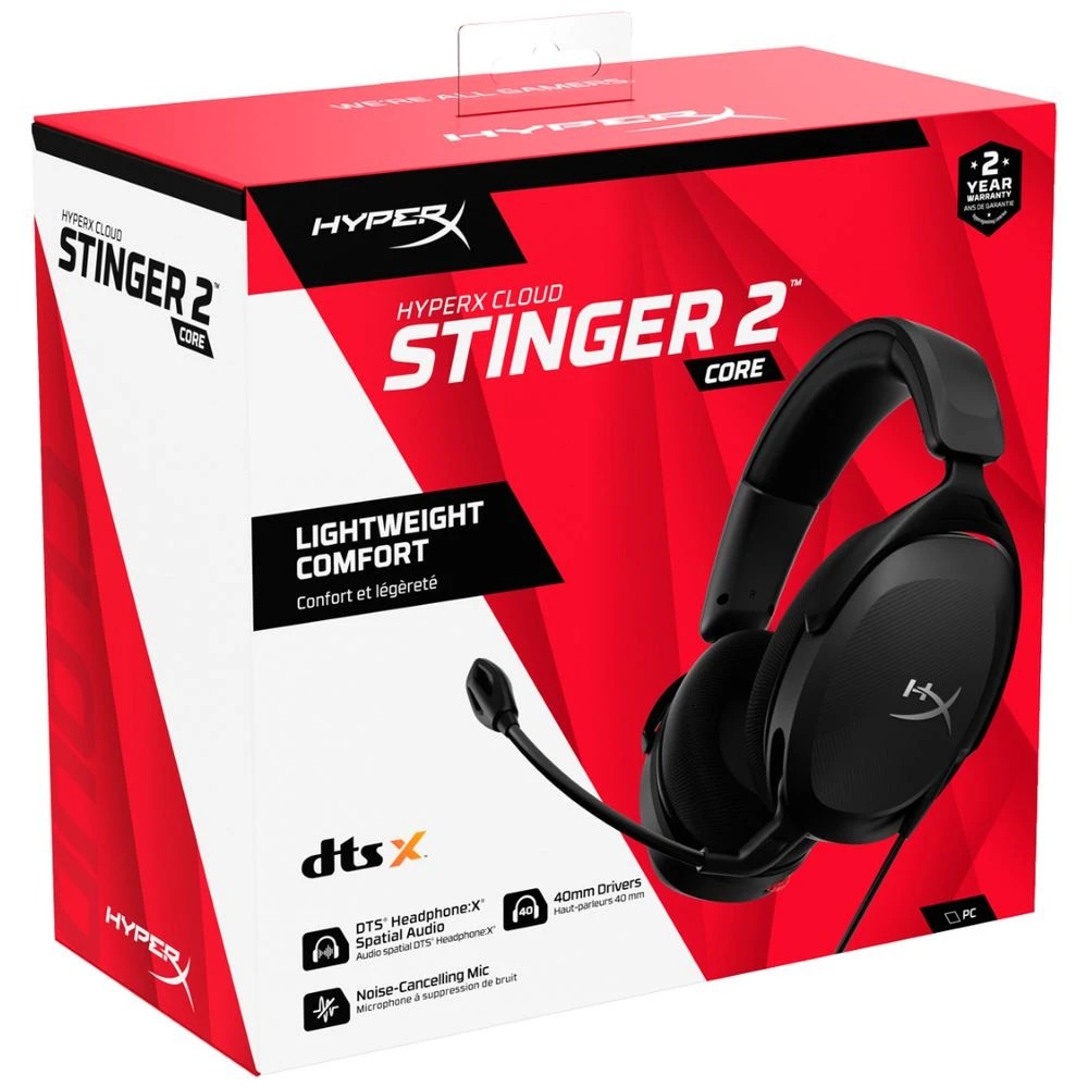 8 HyperX Cloud Stinger 2 Core Headset Black, 8 of 10