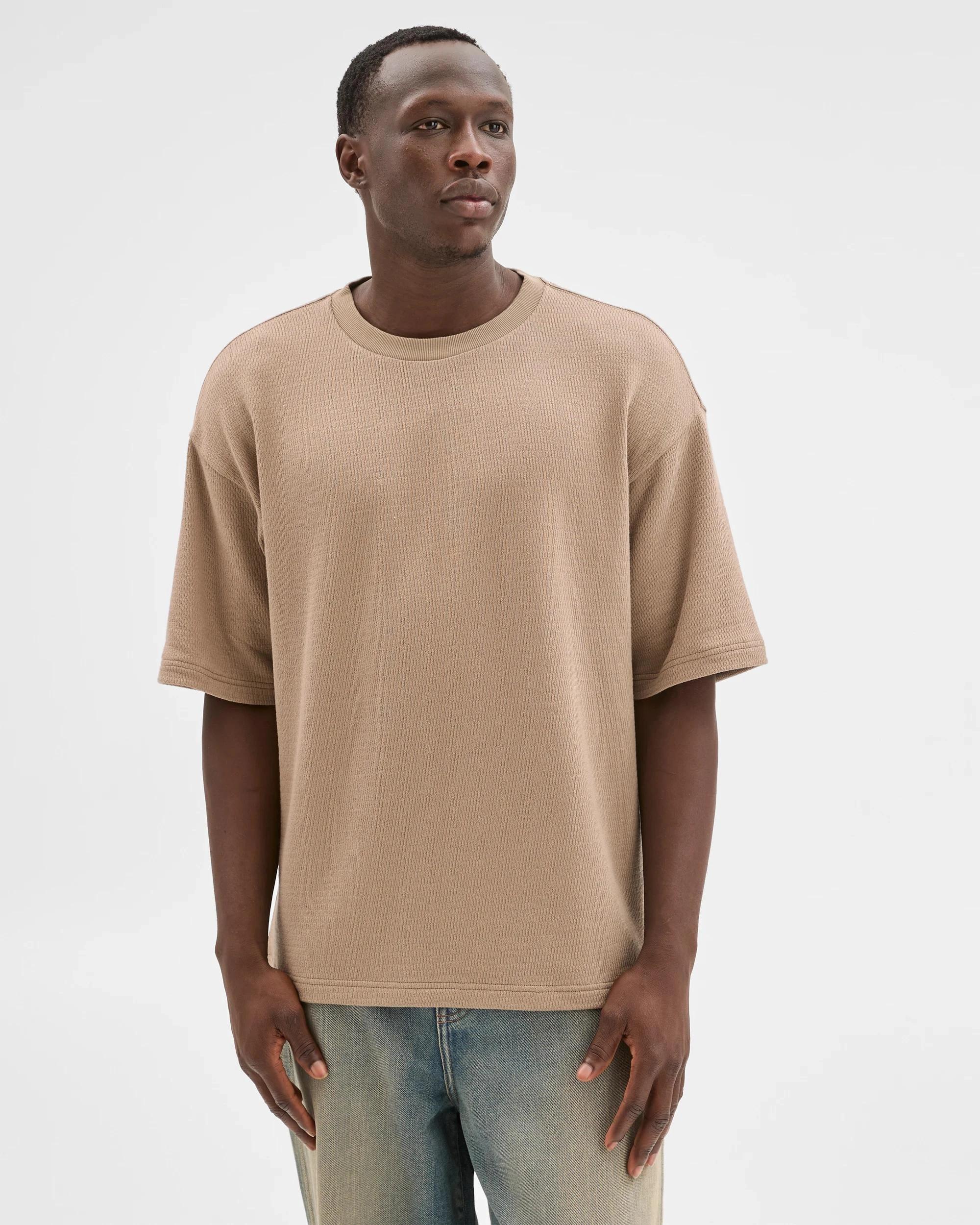 6 Commons Australian Cotton Heavyweight Oversized T-Shirt DESERT TAUPE, 6 of 6