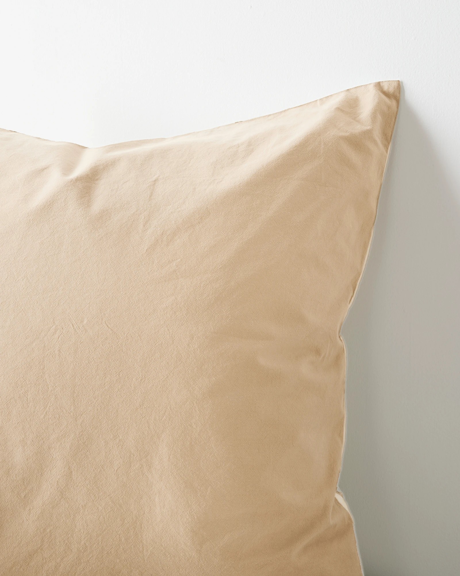 3 Arlo Stonewash Stripe European Pillowcase
 - Queen Bed
 - Natural, 3 of 4