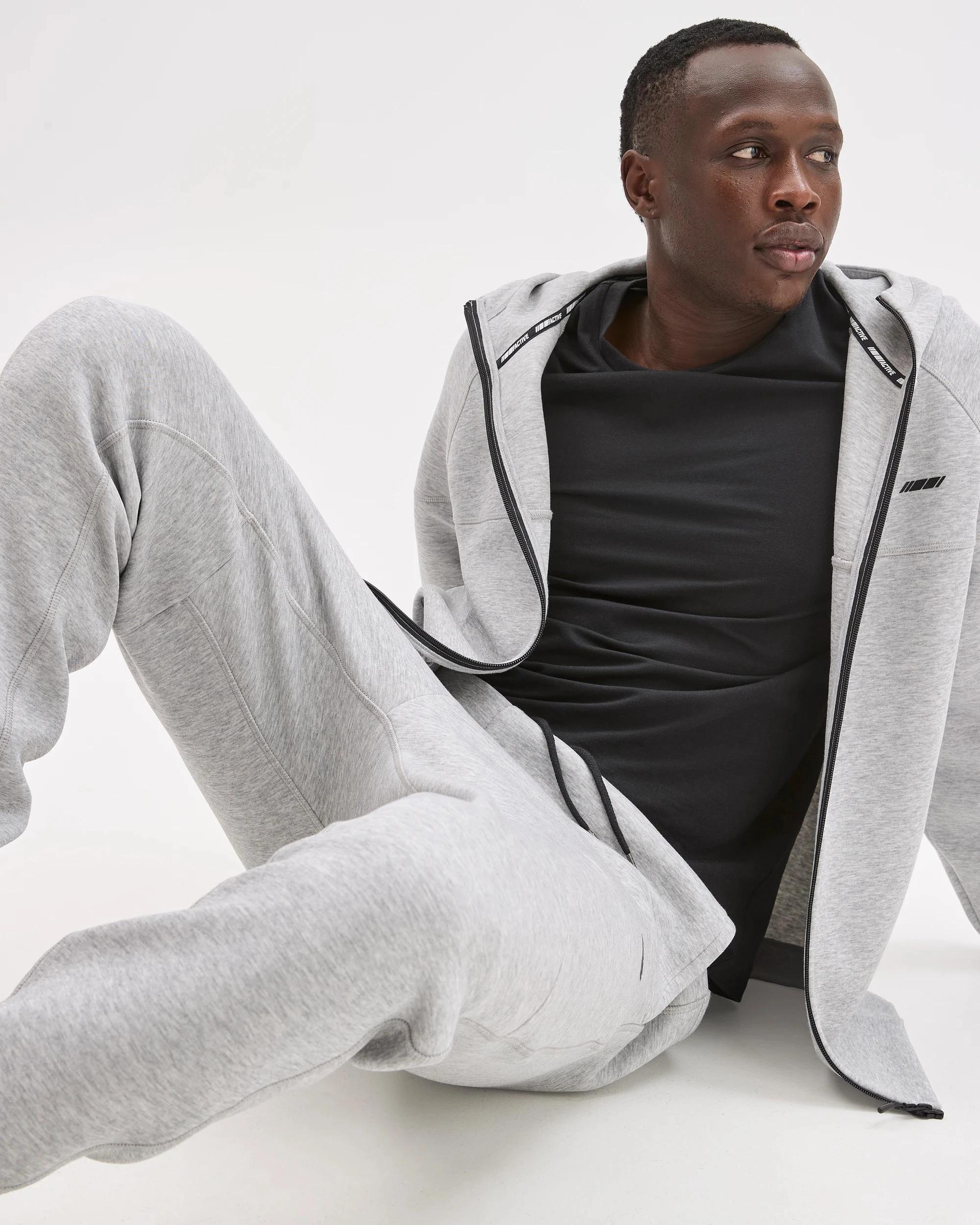 3 Target Active Active Australian Cotton Blend Tech Pants GREY MARLE, 3 of 7