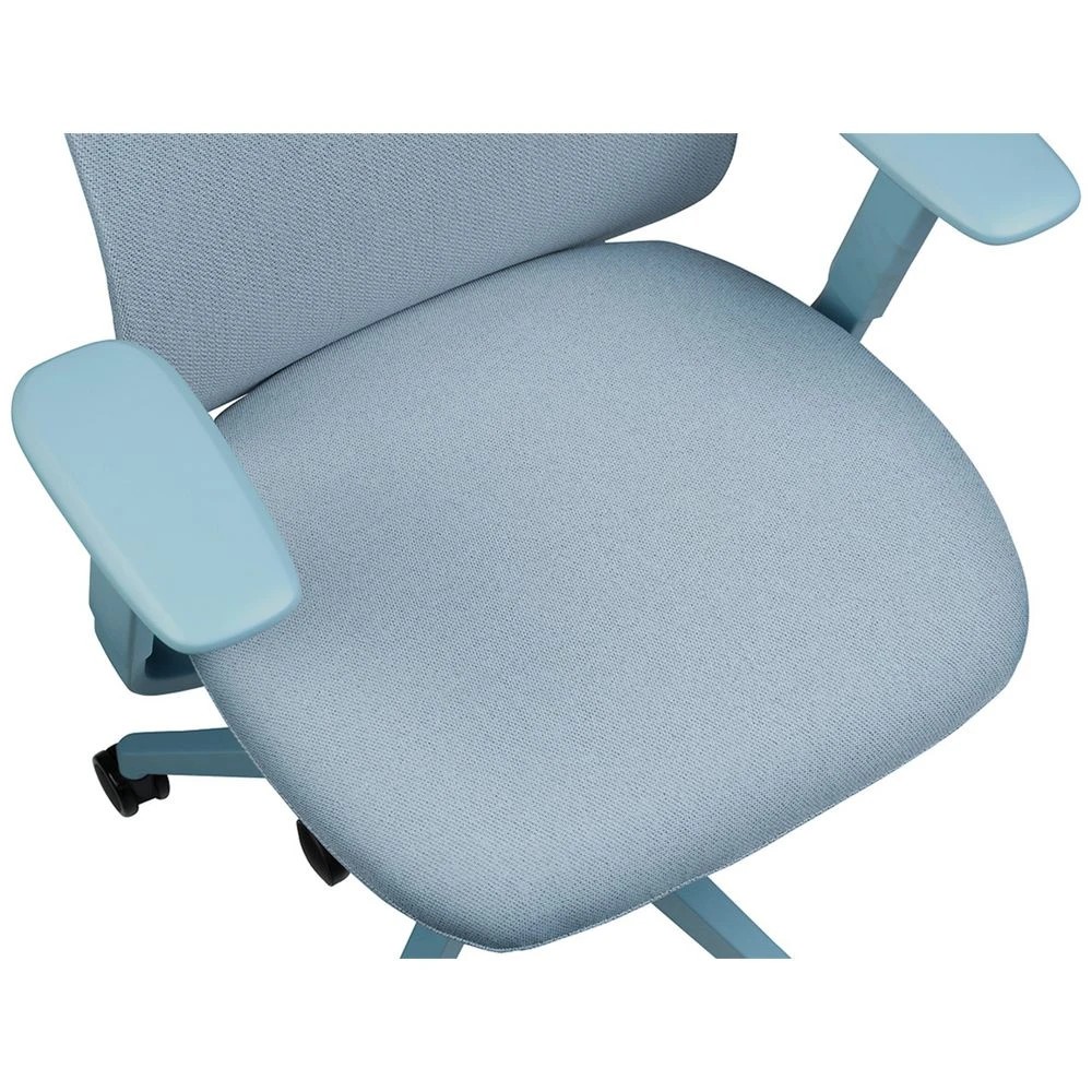 8 Pago Electra Office Chair with Headrest Blue Ergonomic Chairs and Desk Chairs, 8 of 10