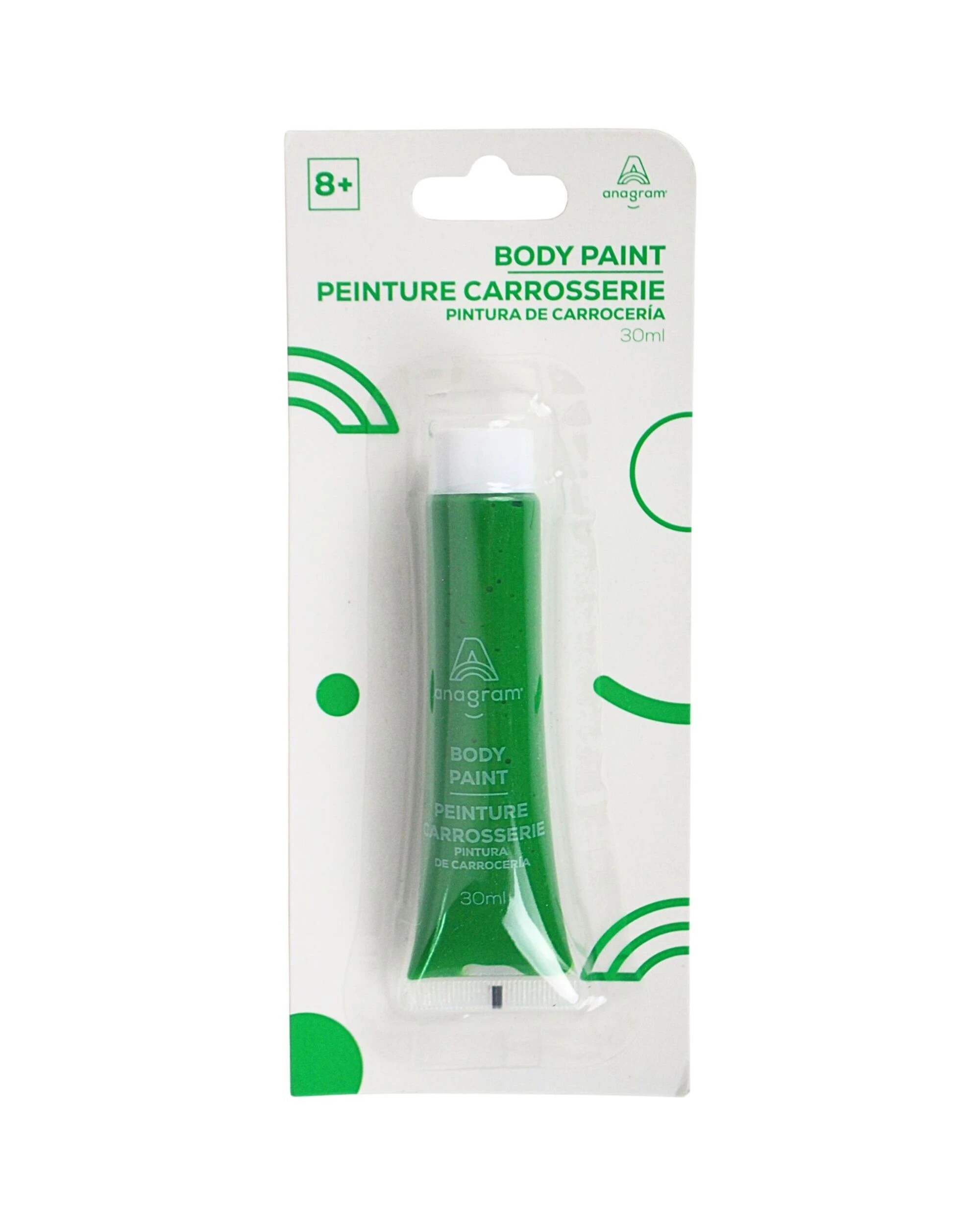 2 Anagram Body Paint Tube 30ml - ONE SIZE - Green, 2 of 3