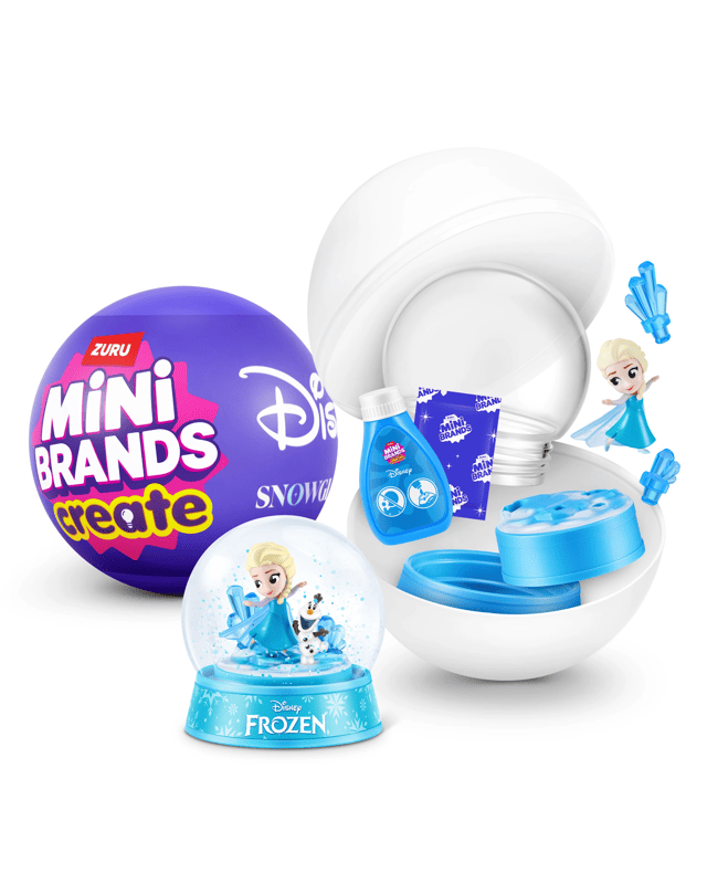 ZURU Mini Brands Create Disney Snow Globe Series 1 Capsule - Asso