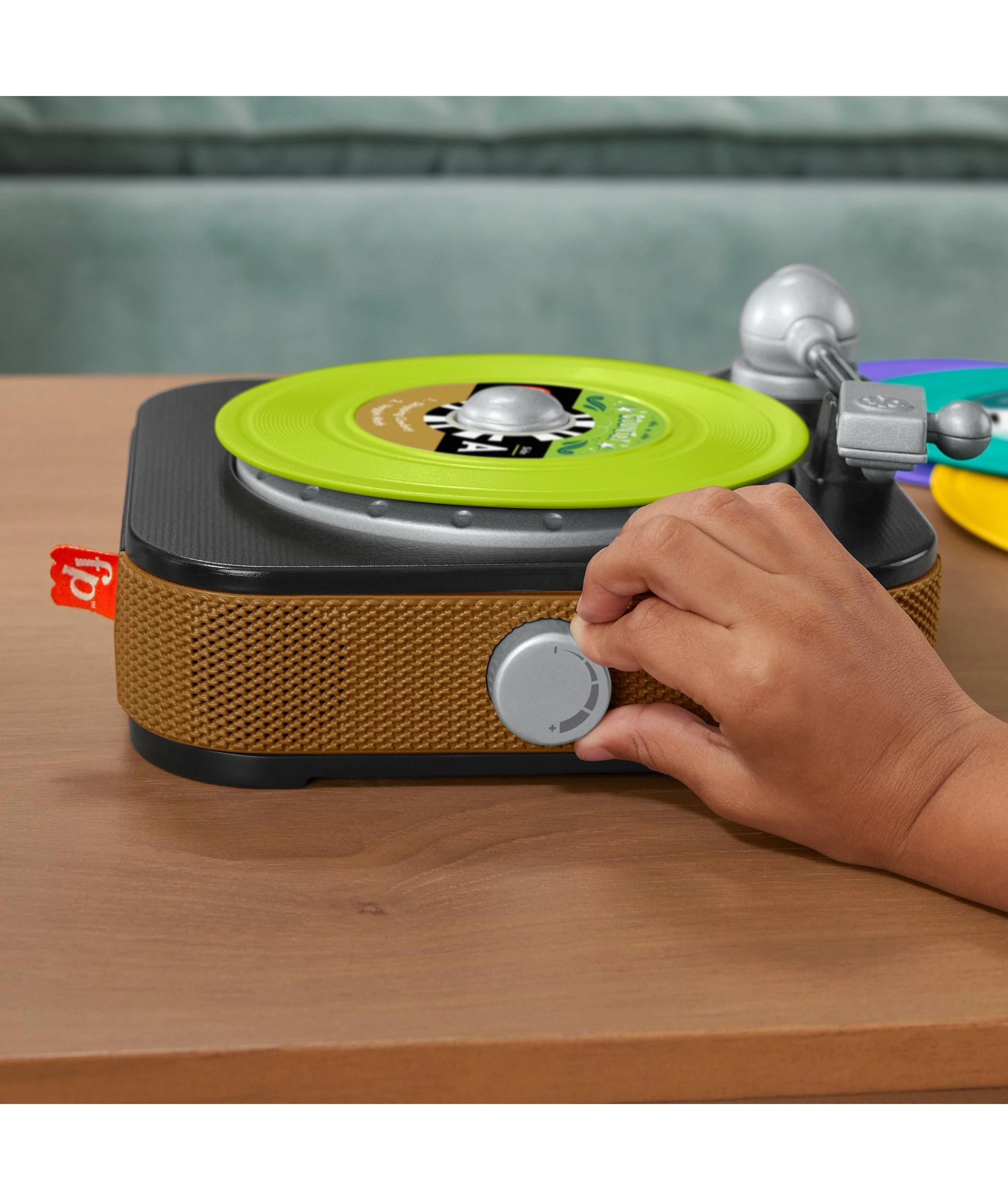 5 Mattel Fisher-price Rockin’ Record Player Musical Toy
 - Multi, 5 of 6