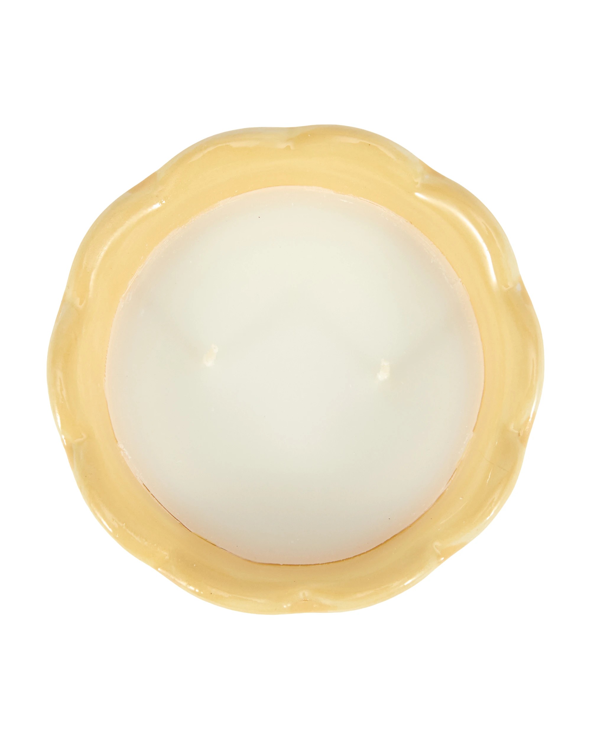 3 Golden Hour Stripe Ceramic Candle, 3 of 5
