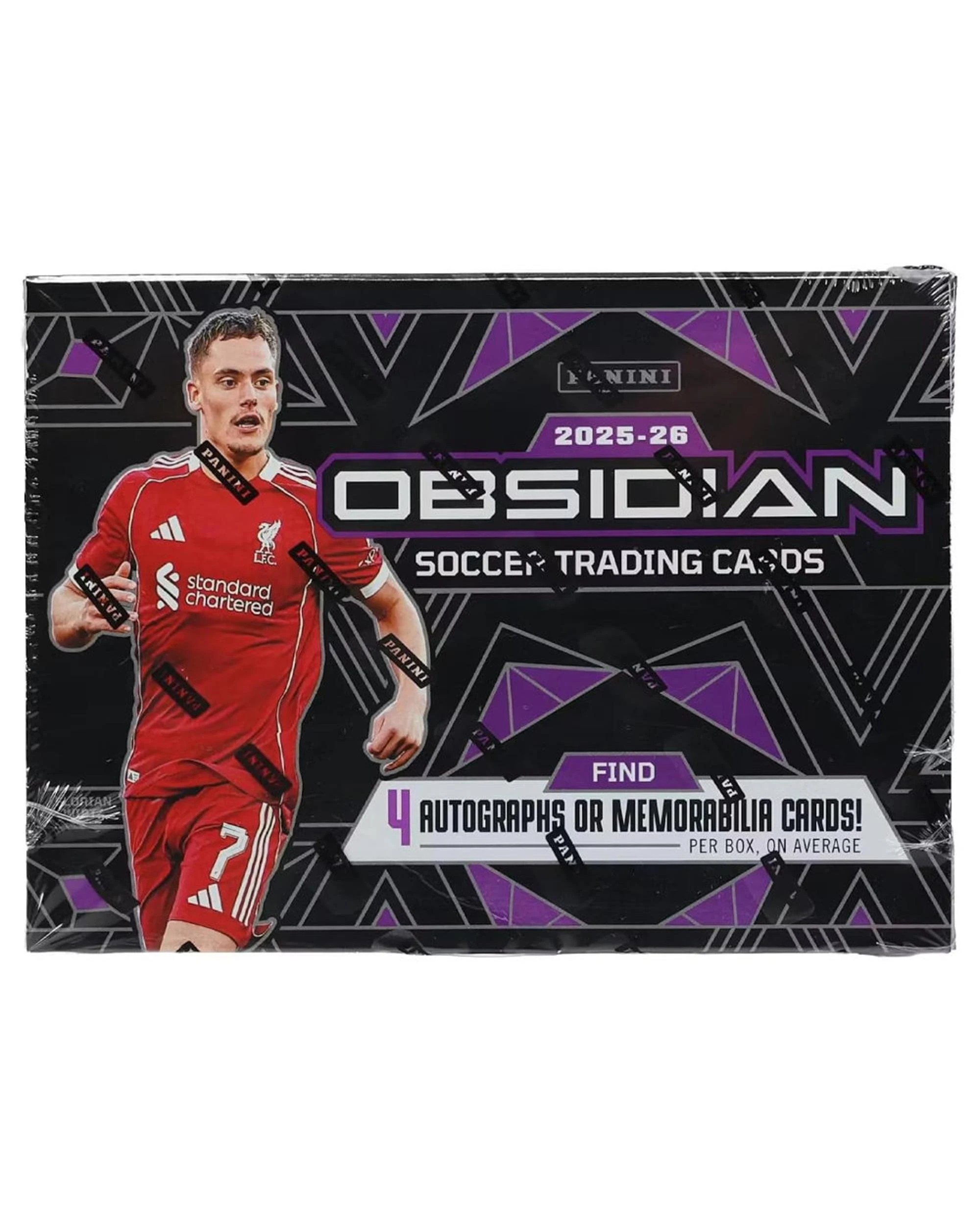 1 Panini 2025/2026 Obsidian Soccer Hobby Box, 1 of 3