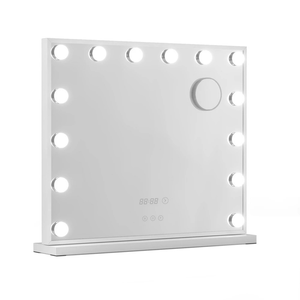 1 Embellir Makeup Mirror 60x52cm Hollywood Vanity with LED Light Tabletop - Multi, 1 of 6