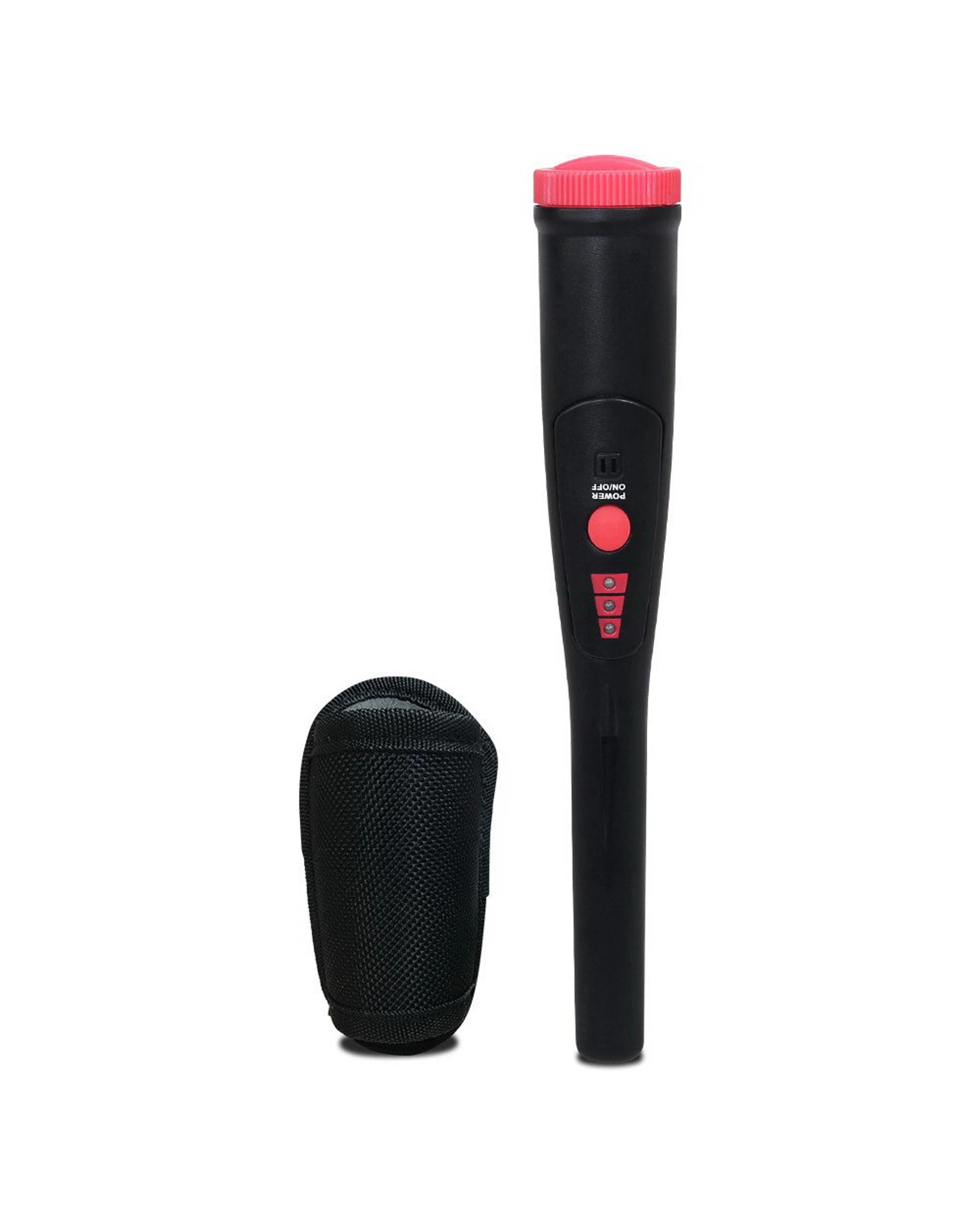 1 Weisshorn Metal Detector 40MM Sensitive Handheld Pinpointer Waterproof Automatic Hunter - Black, 1 of 8