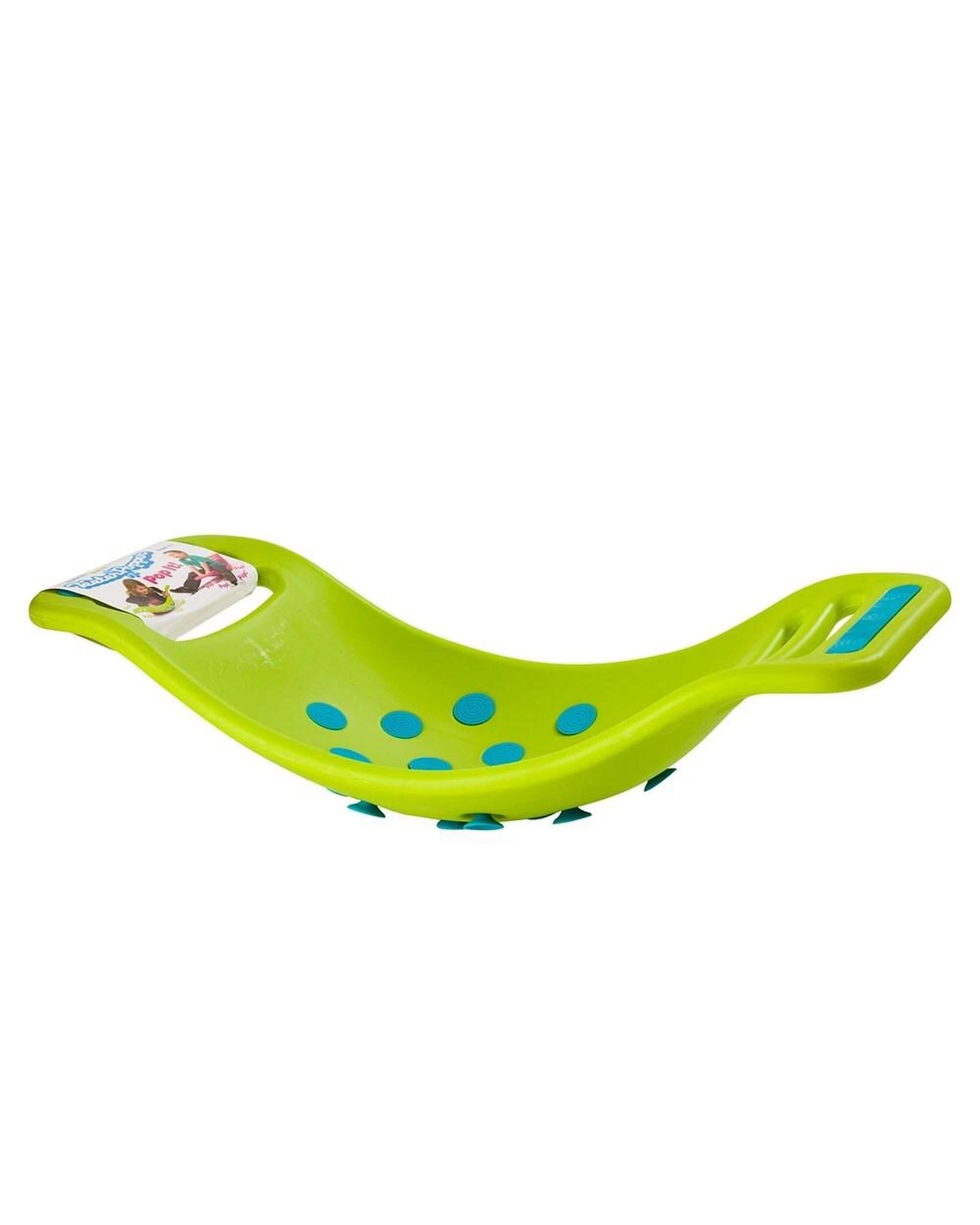 1 Fat Brain Teeter Popper Kids Balance Toy  Rocking Seat  Green FA0952, 1 of 4