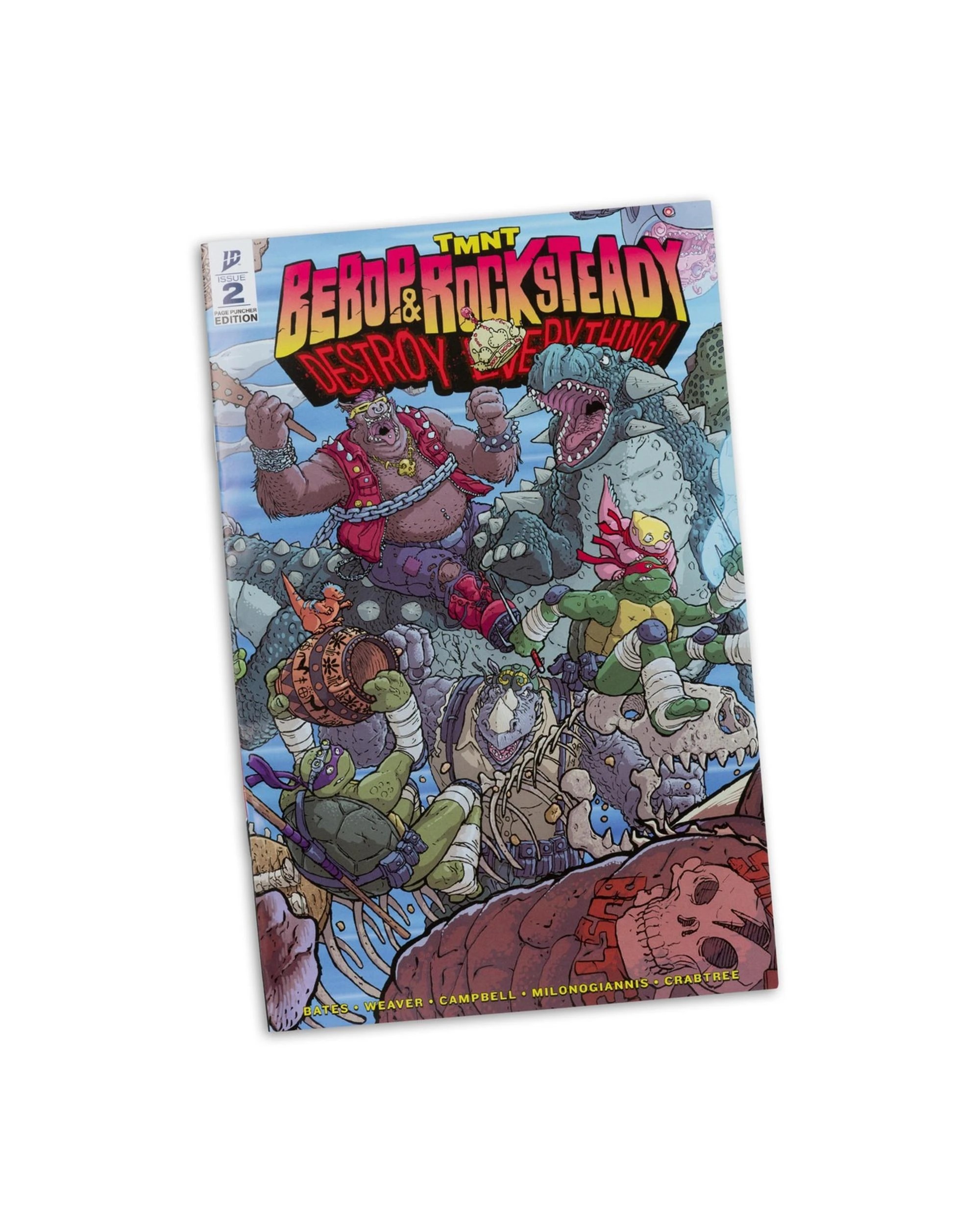 7 Teenage Mutant Ninja Turtles Bebop & Rocksteady Destroy Everything 2 Raphael 5" Figure with Comic, 7 of 9