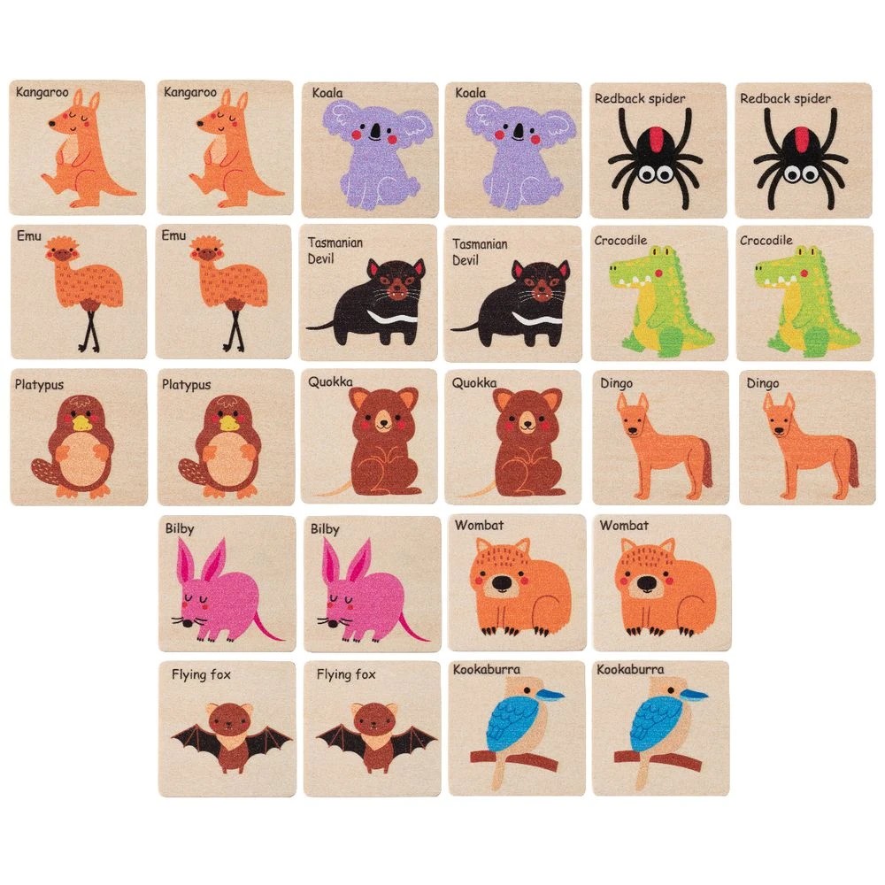 3 Kadink Wooden Memory Game Australian Animals, 3 of 4