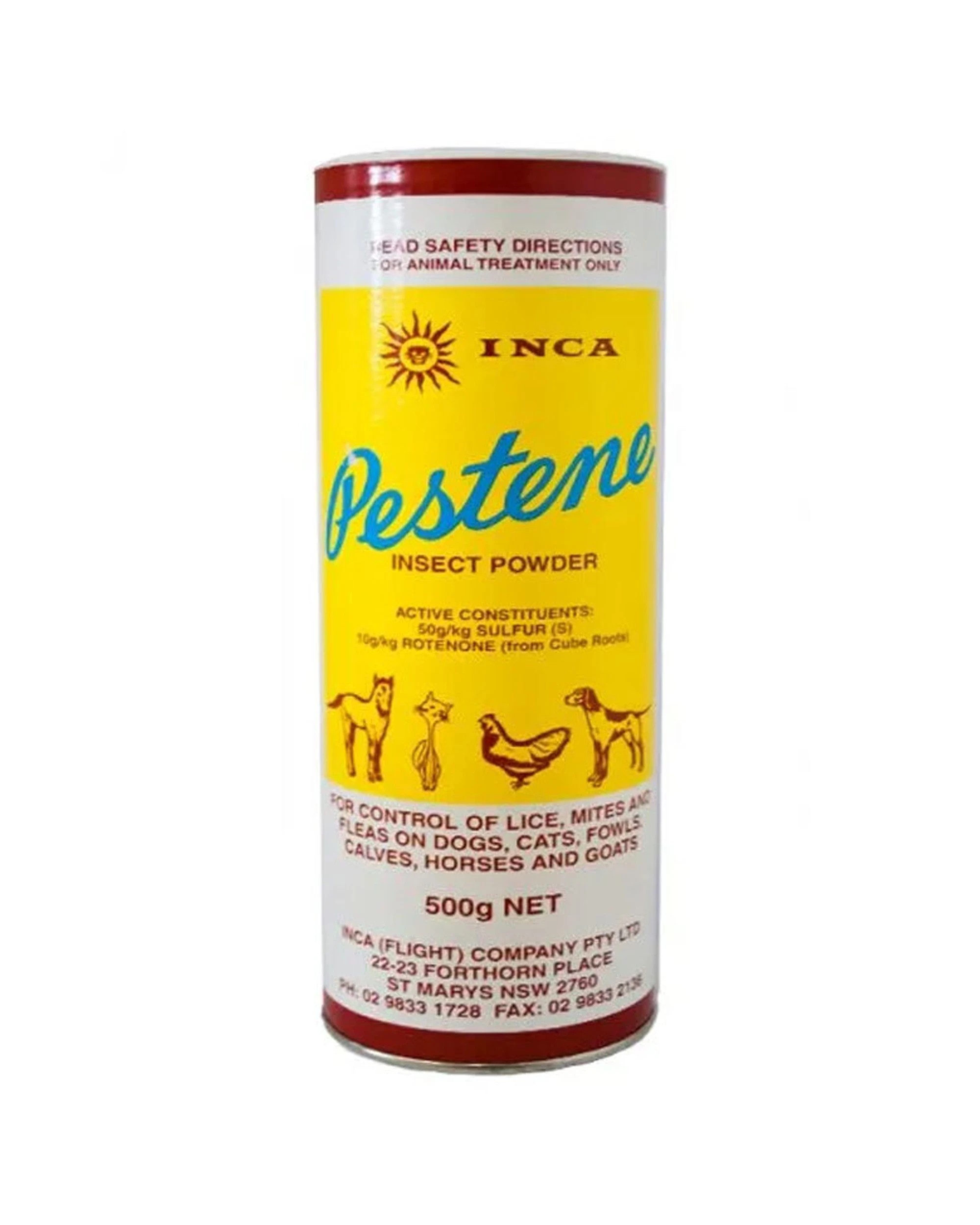 1 Inca Pestene Insect Powder 500g Effective Lice Mite Flea Control - Multi, 1 of 2