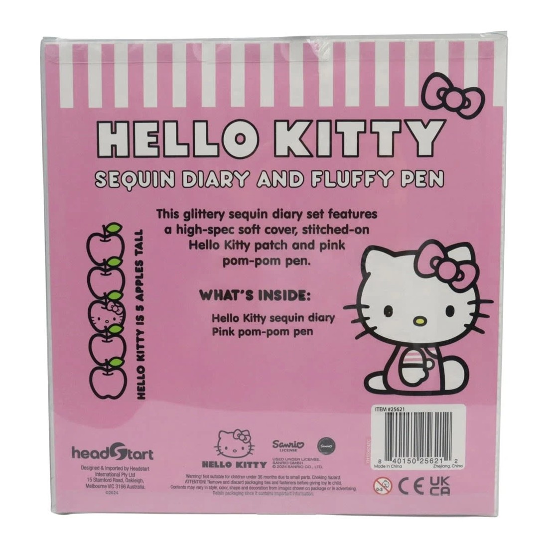 3 Hello Kitty Sequin Diary and Fluffy Pen Set, 3 of 3