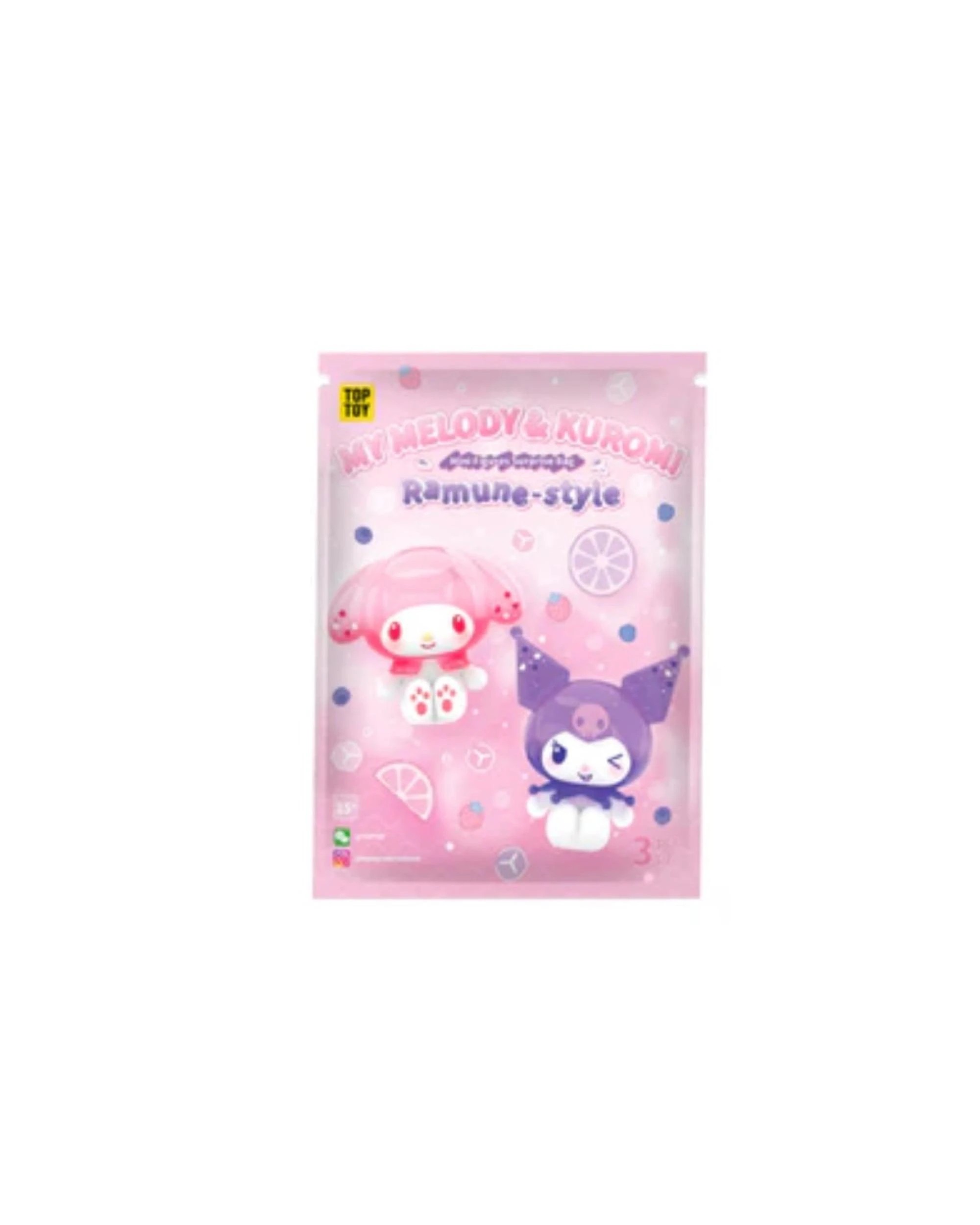 1 Top Toy Sanrio My Melody and Kuromi Ramune-Style Mini Figures Surprise Blind Bag, 1 of 5
