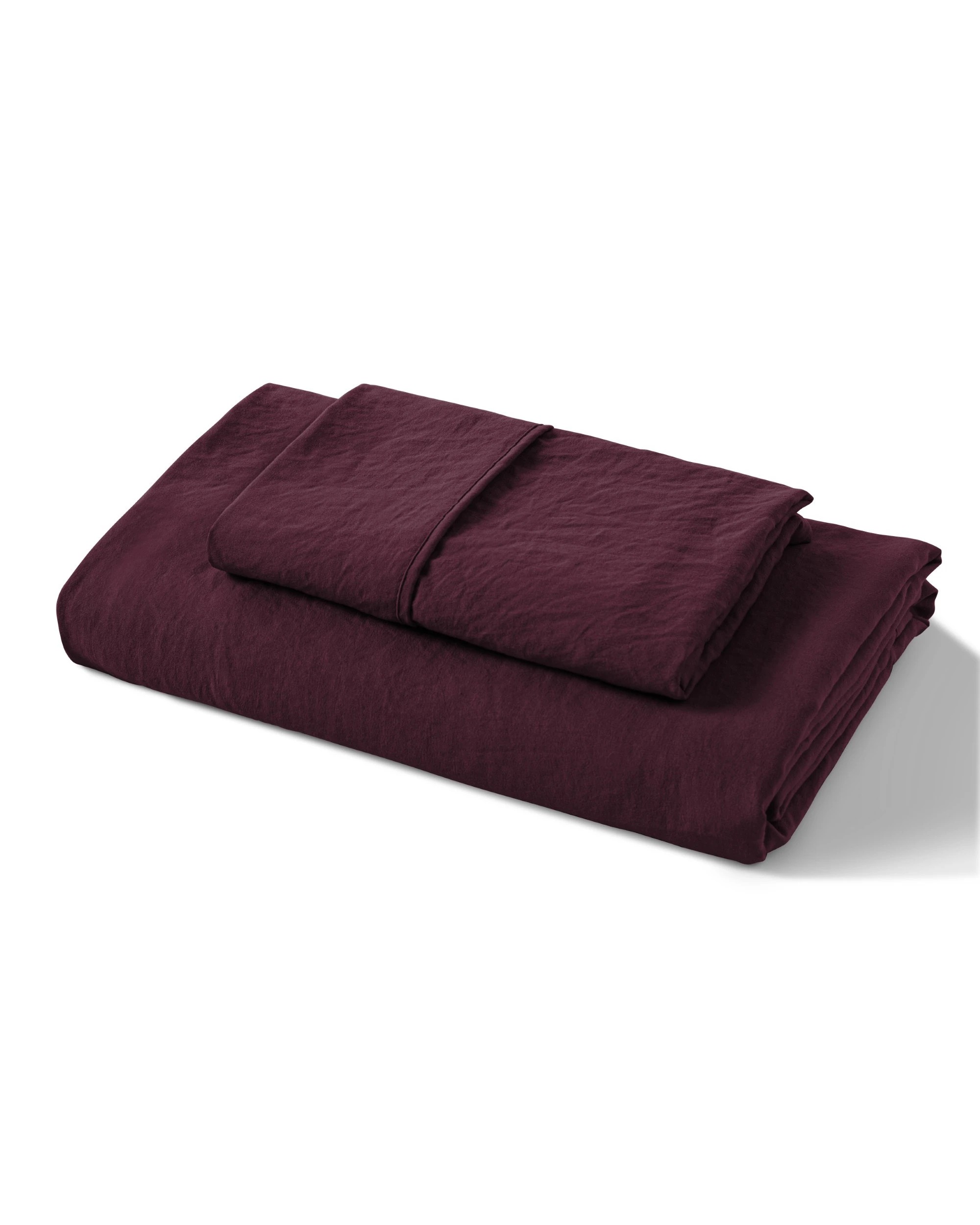 9 Dreamaker Superfine Washed Microfibre Combo Fitted Sheet Set - King Single Bed - Cherry, 9 of 10