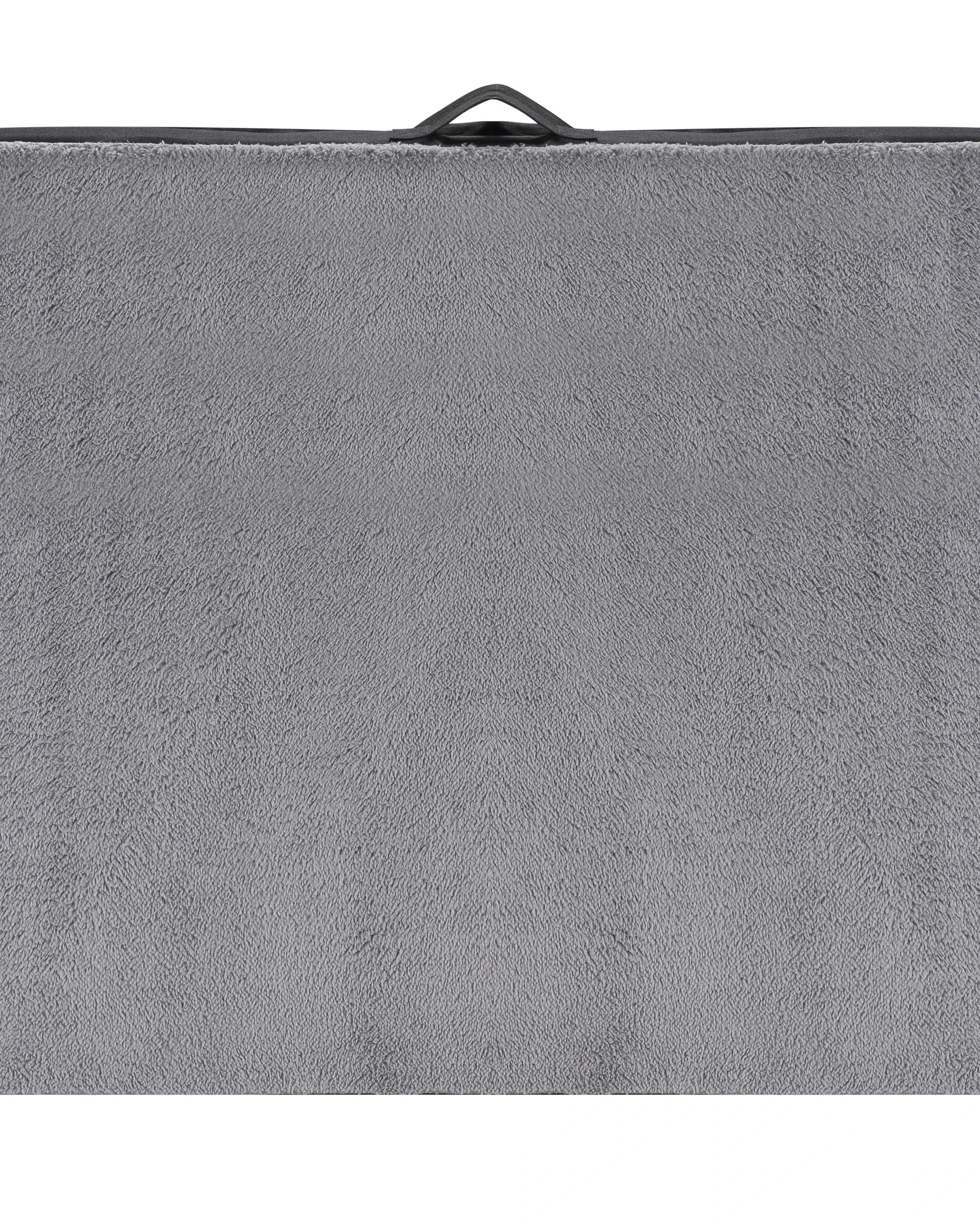 4 Petzly Dog Bed Mat for Pet Machine Washable Cover Waterproof Liner Large Grey, 4 of 9