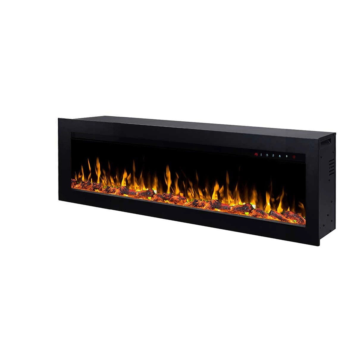 3 Moda Living Sonata 50 inch Electric Fireplace - Black, 3 of 6