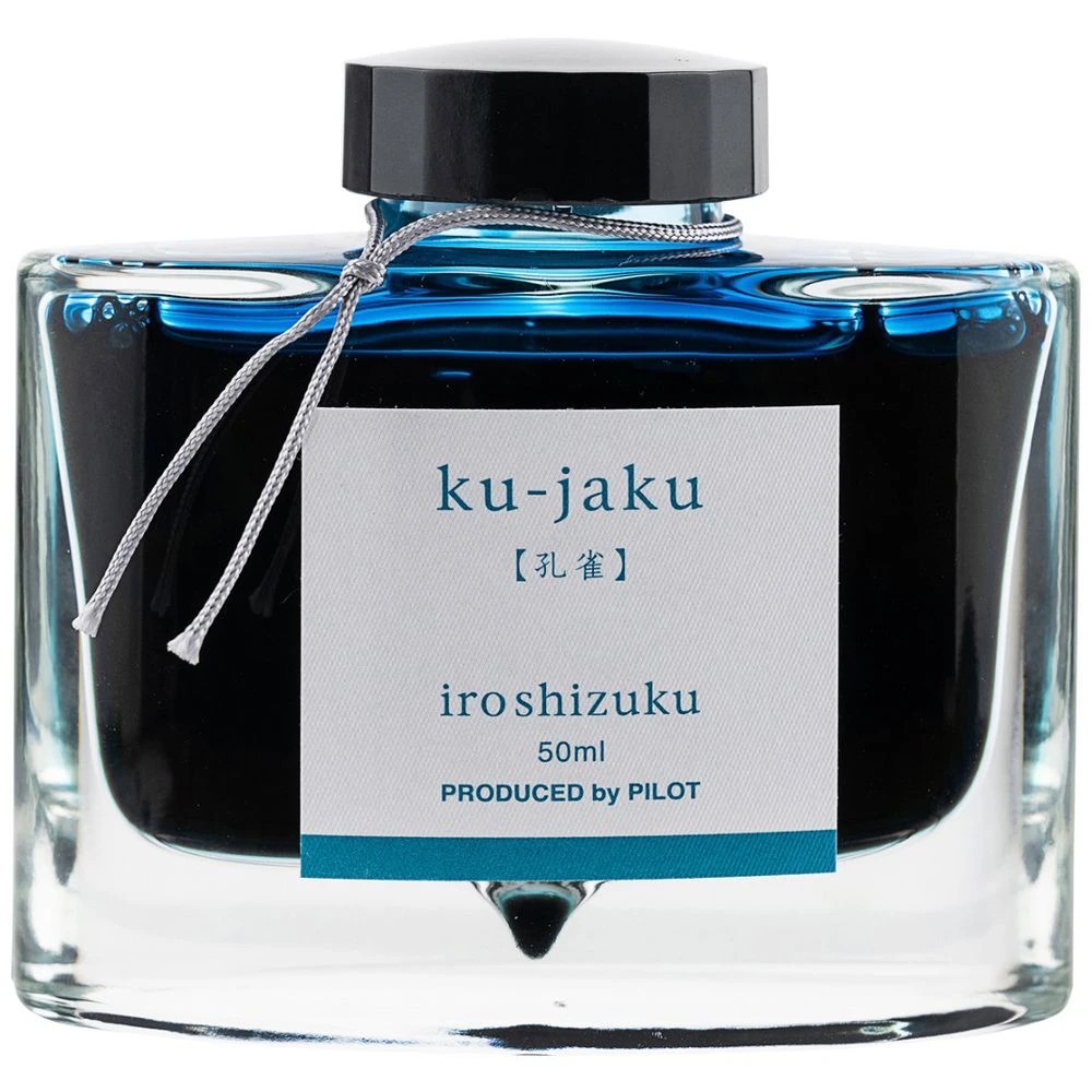 2 PILOT Iroshizuku Fountain Pen Ink 50mL Peacock, 2 of 3