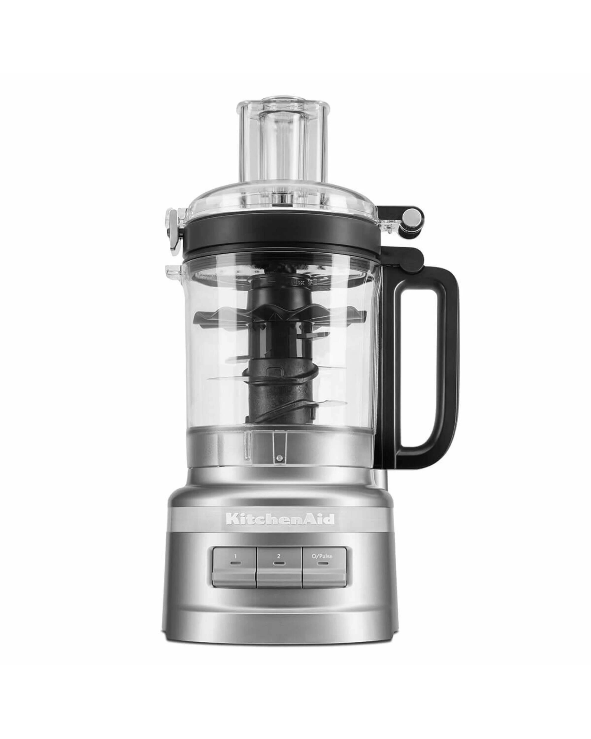 1 KitchenAid 9 Cup Food Processor Silver, 1 of 5