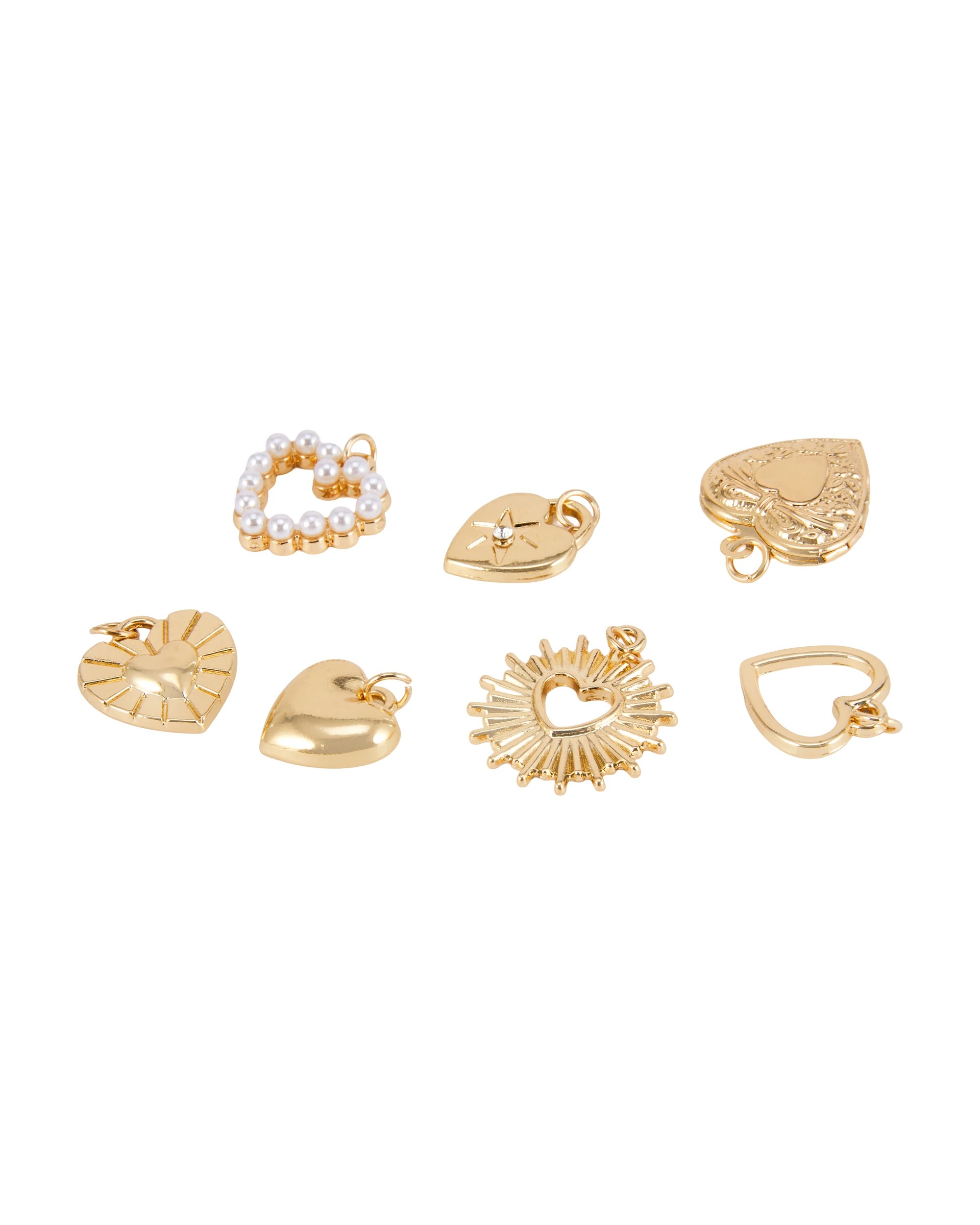 3 Jewellery Making Charms - Heart, 3 of 3