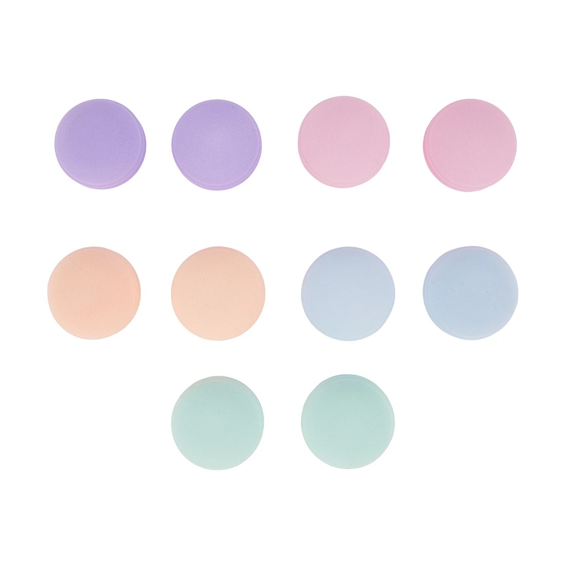 2 OXX Cosmetics 10 Pack Macaron Shape Sponge, 2 of 7