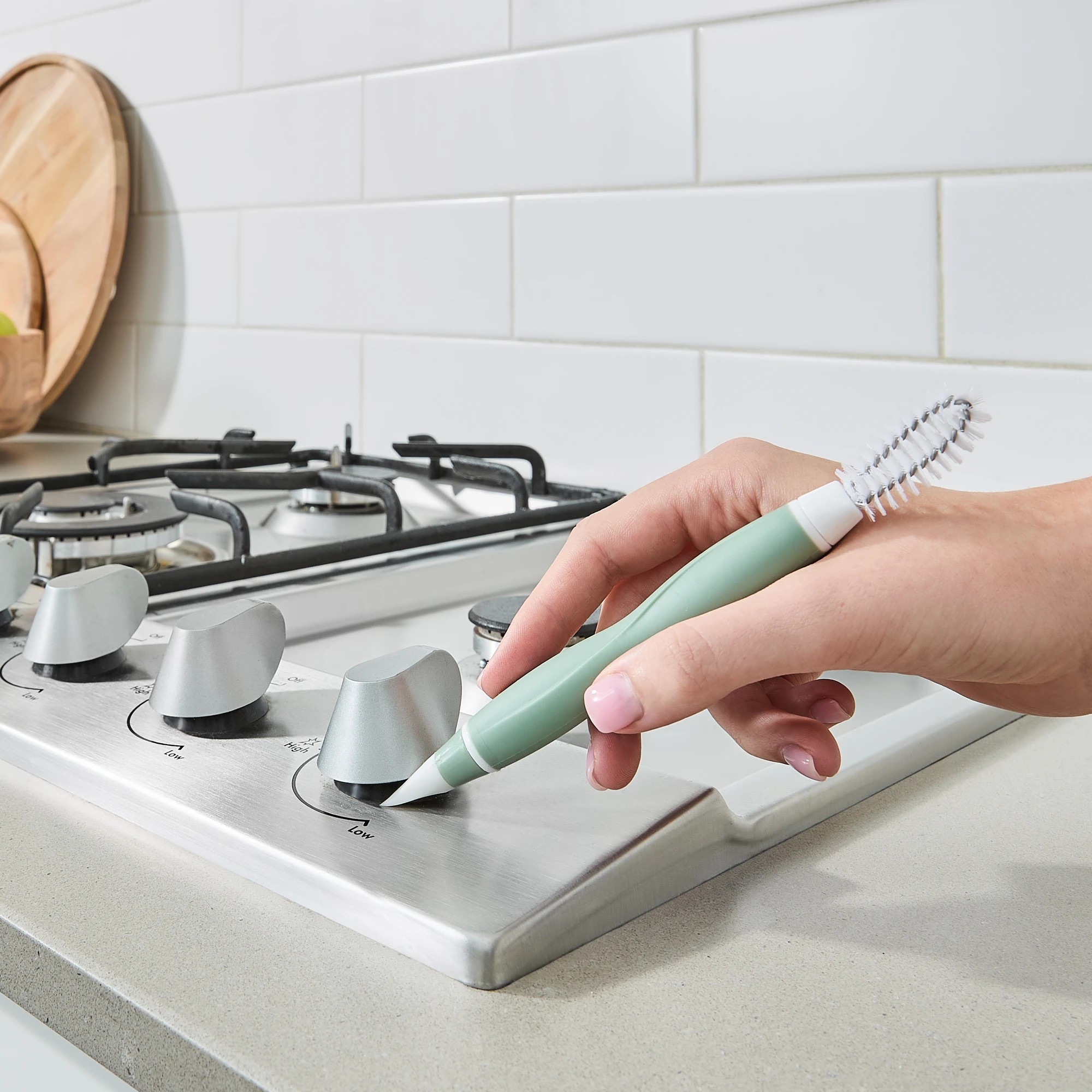 3 Set of 3 Grout and Detail Brush Set, 3 of 10