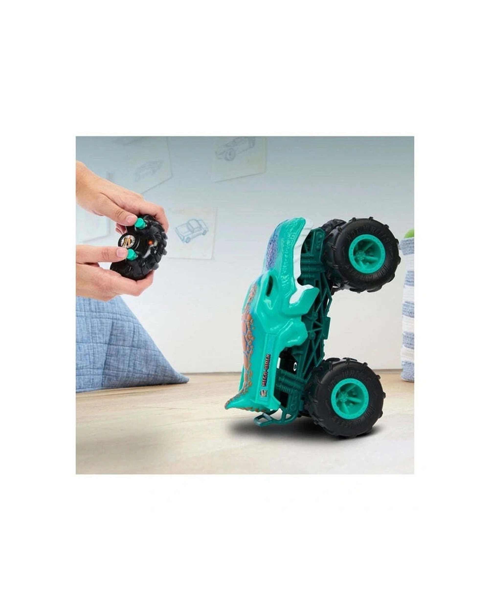 5 Hot Wheels Dune Monster Racing Car Kids Toy Vehicle Remote Control - Multi, 5 of 5