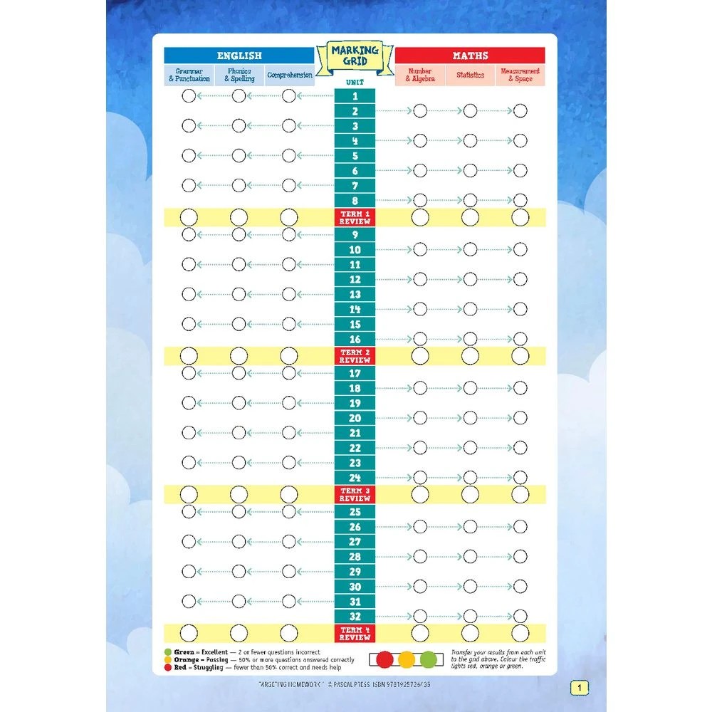 7 Targeting Homework Activity Book 1 (New Edition), 7 of 10