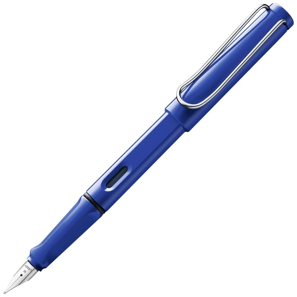 1 LAMY Safari Fountain Pen Medium Blue, 1 of 2
