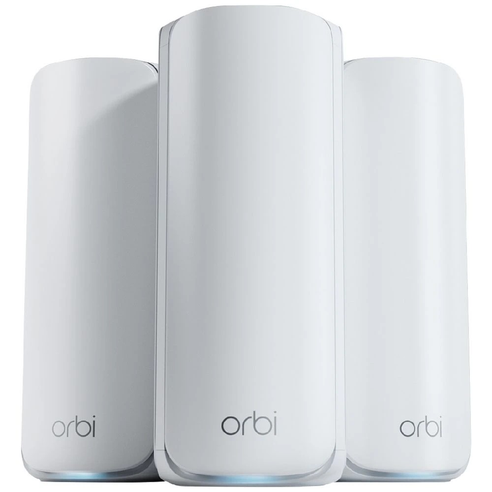 1 NETGEAR Orbi 770 BE11000 Tri Mesh WiFi 7 Router 3 Pack, 1 of 5
