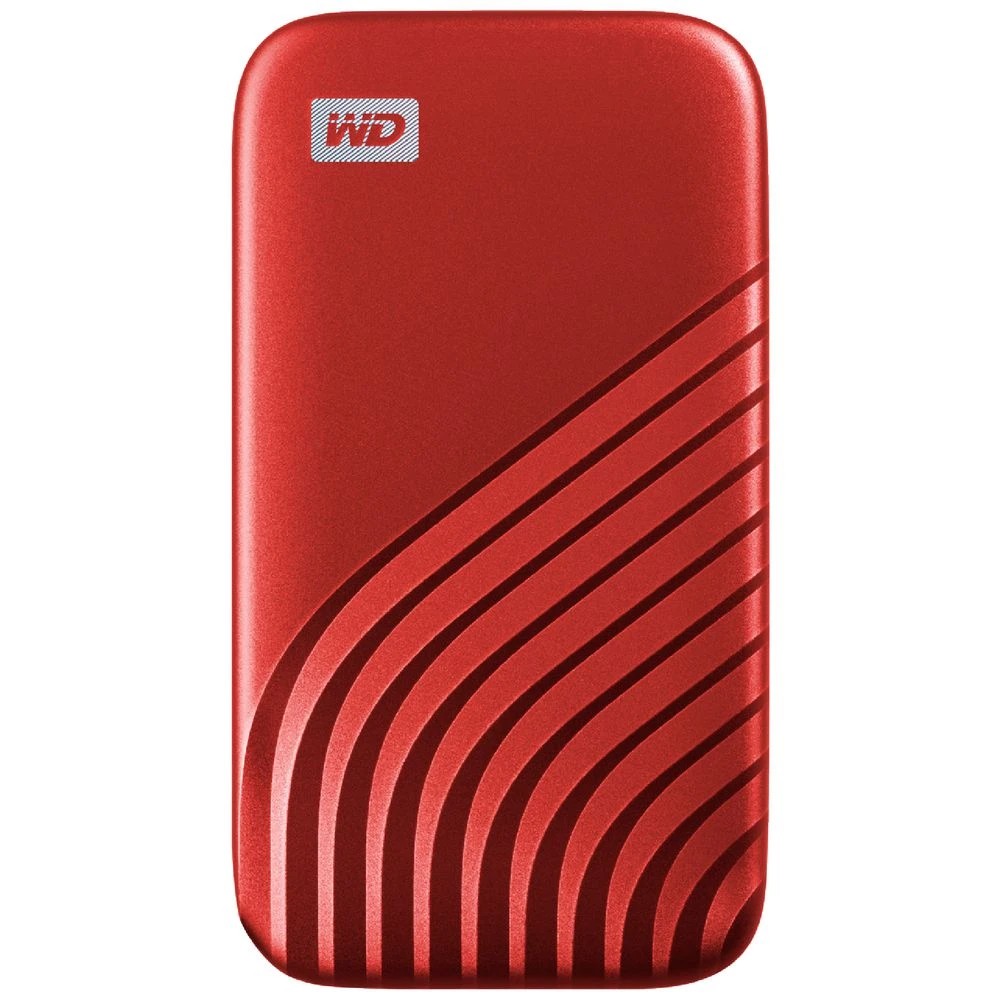 1 WD 1TB My Passport Portable SSD Red, 1 of 5