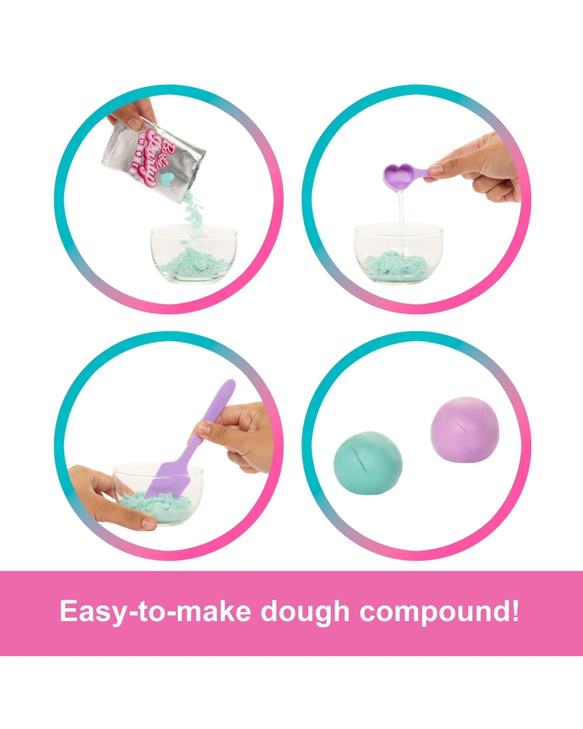 4 Barbie Party Unboxed Birthday Series Party Stars Brunette Doll and Accessories, 4 of 8