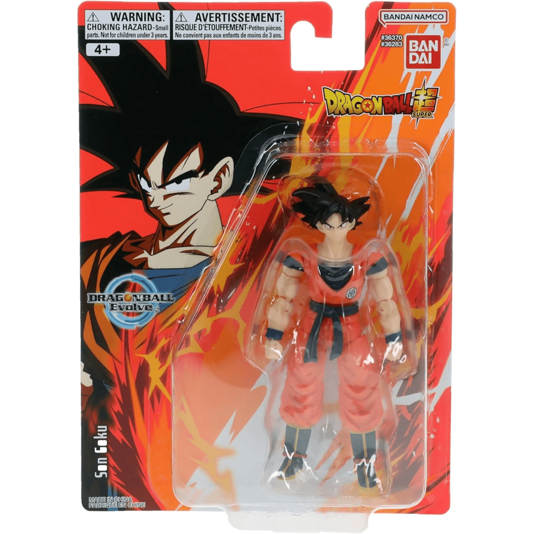 1 Bandai Dragon Ball Evolve Son Goku 5 inch Figure, 1 of 4