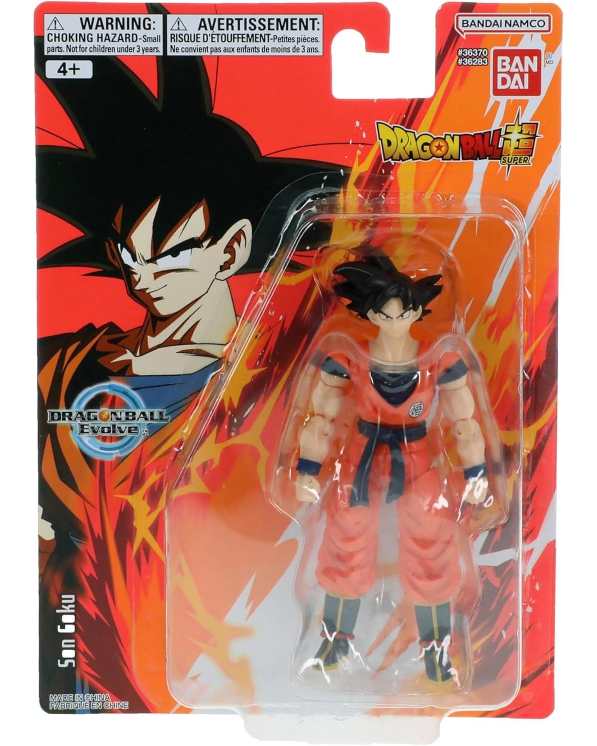 1 Bandai Dragon Ball Evolve Son Goku 5 inch Figure, 1 of 4