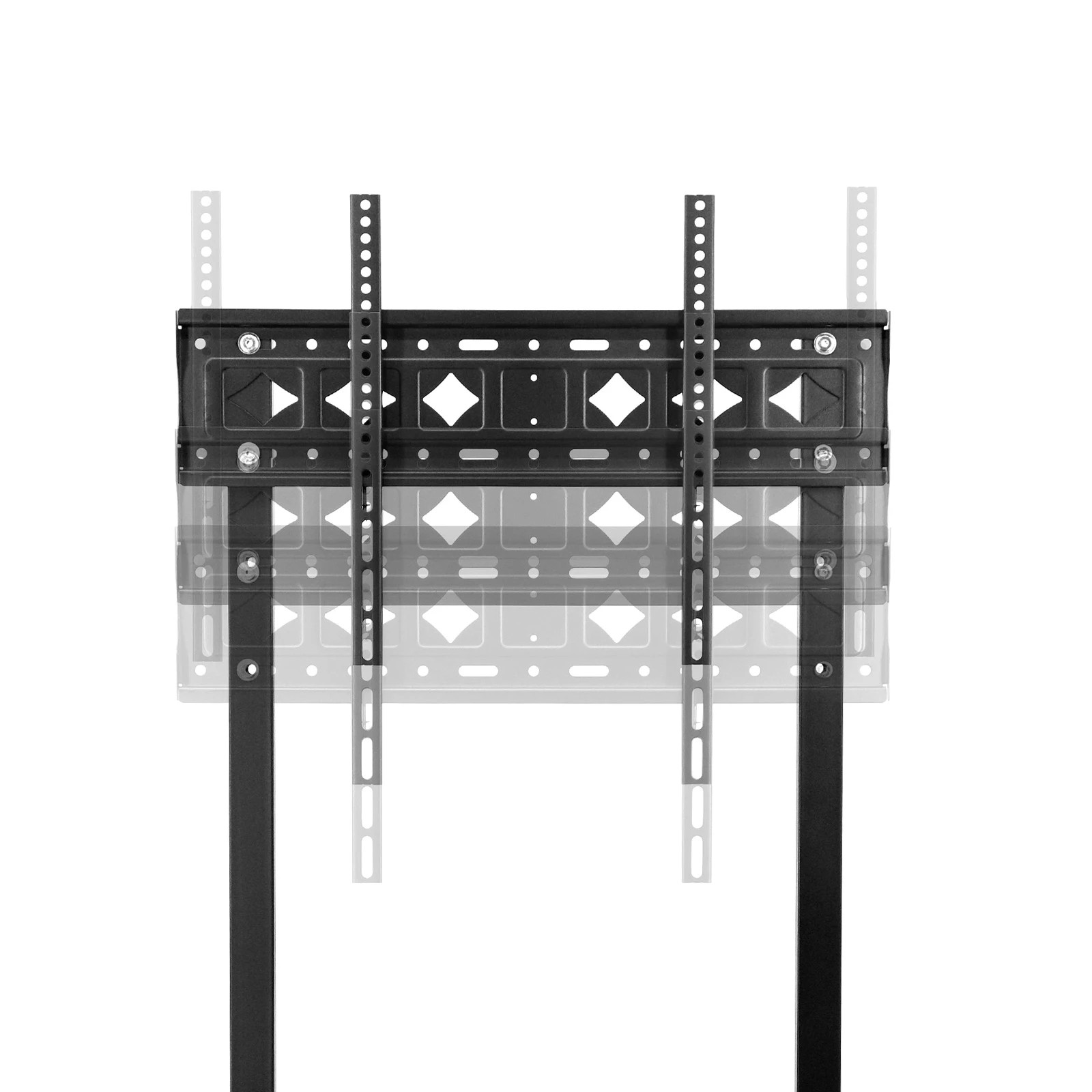 5 Ausway Mobile TV Screen Monitor Stand Mount Bracket Floor Trolley 32-75 Inch, 5 of 7