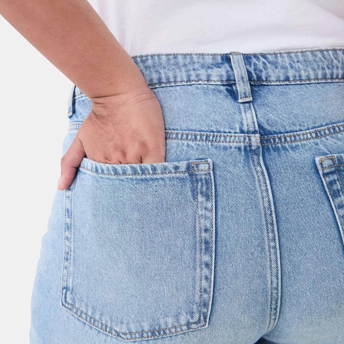 5 Curve Wide Leg Jeans Lit Denim, 5 of 5