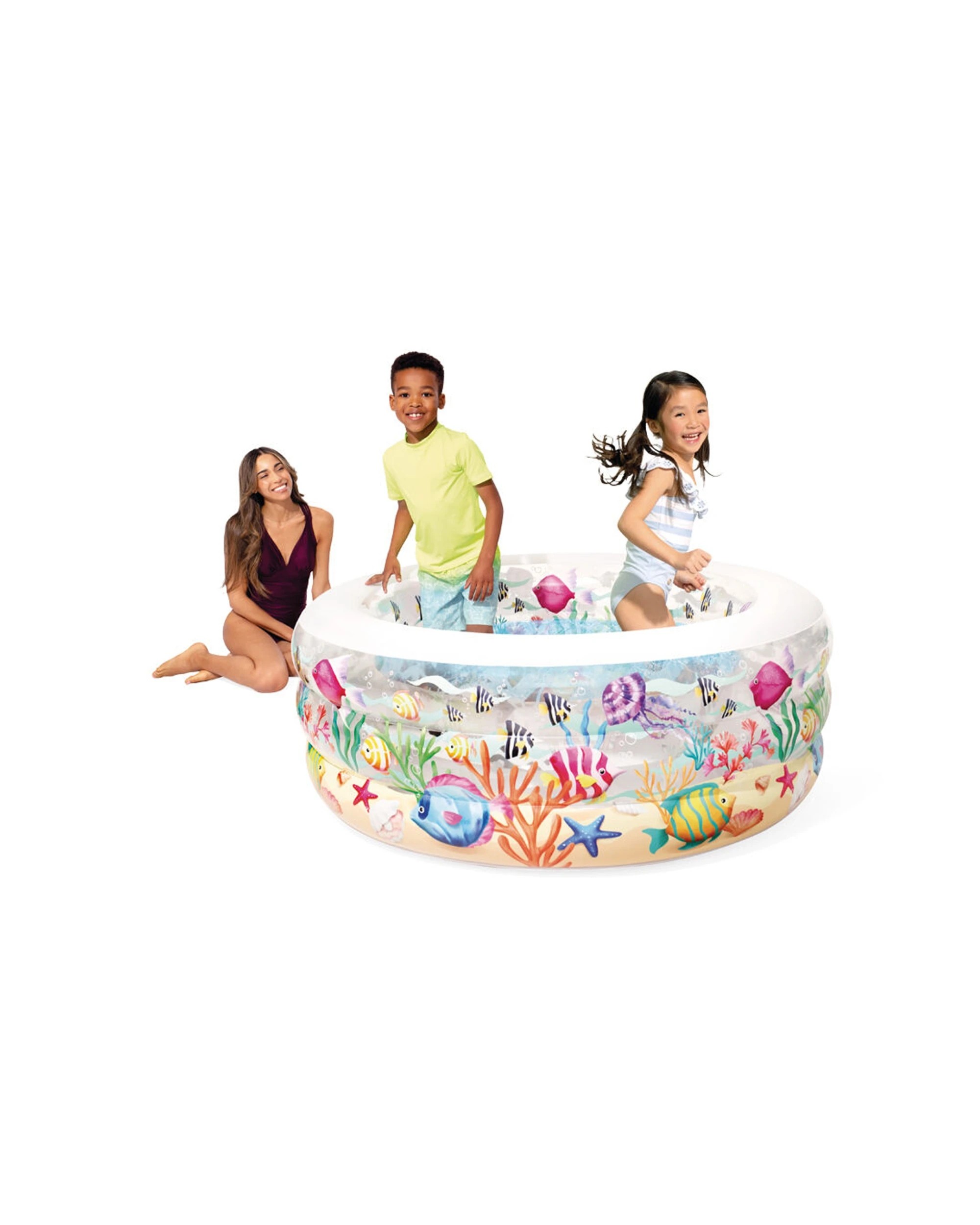 4 Intex Inflatable Aquarium Kids/Baby Pool - Multi, 4 of 9