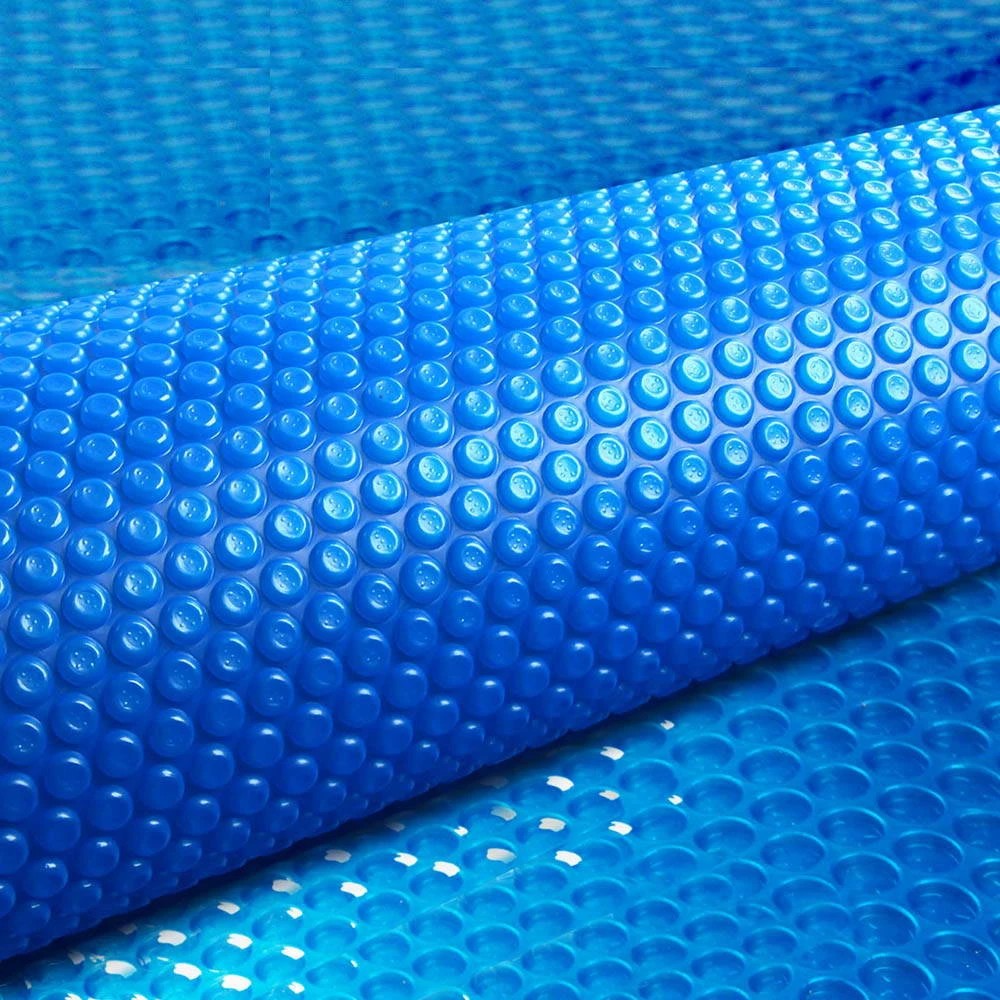 1 Aqua Buddy Pool Cover 500 Micron 8x4.2m Swimming Pool Solar Blanket - Blue, 1 of 6