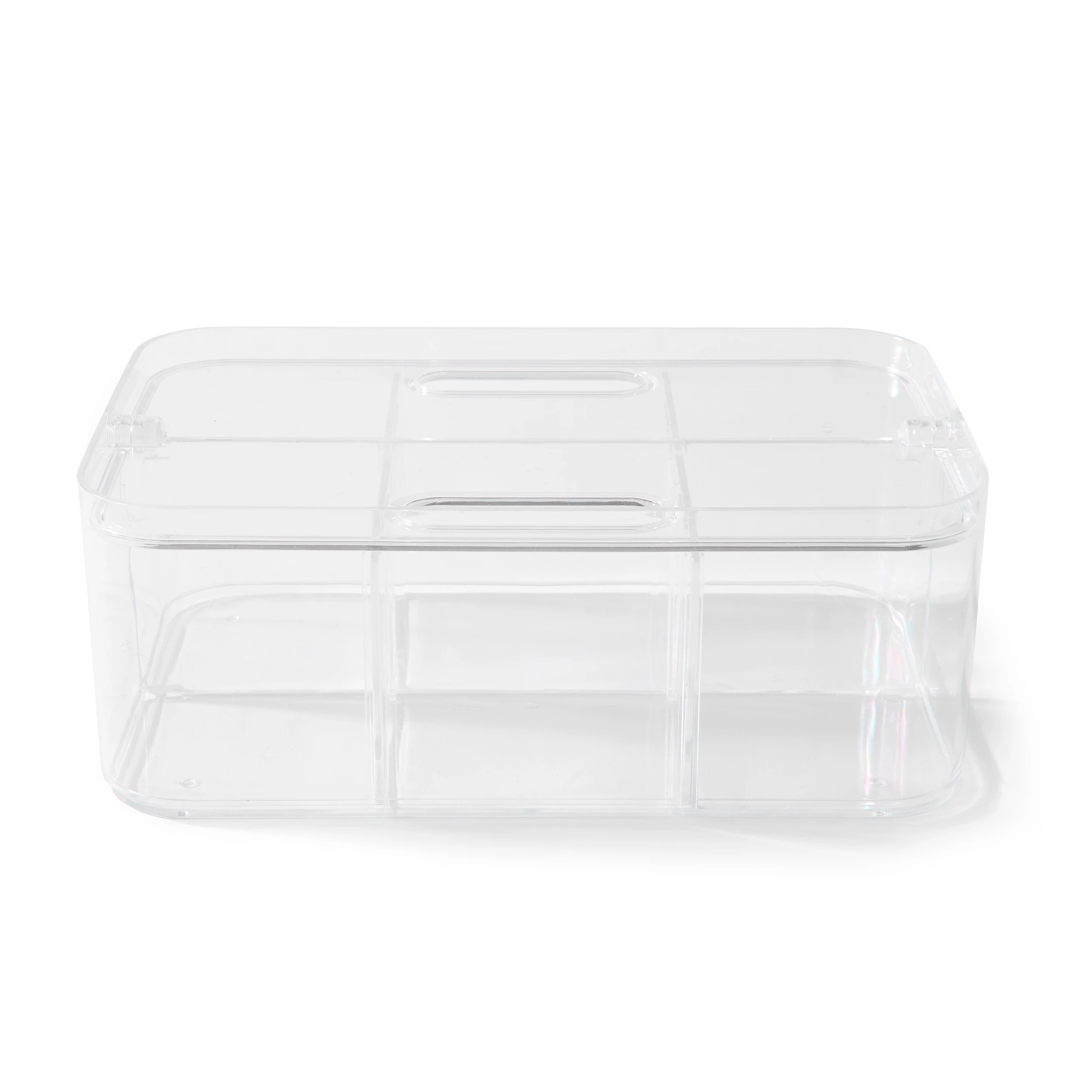 6 Stackable Large Storage Caddy - Clear, 6 of 10