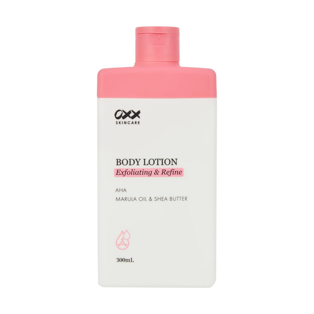 1 OXX Skincare Exfoliating & Refine Body Lotion - AHA, Marula Oil & Shea Butter, 1 of 3