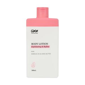 OXX Skincare Exfoliating & Refine Body Lotion - AHA, Marula Oil & Shea Butter